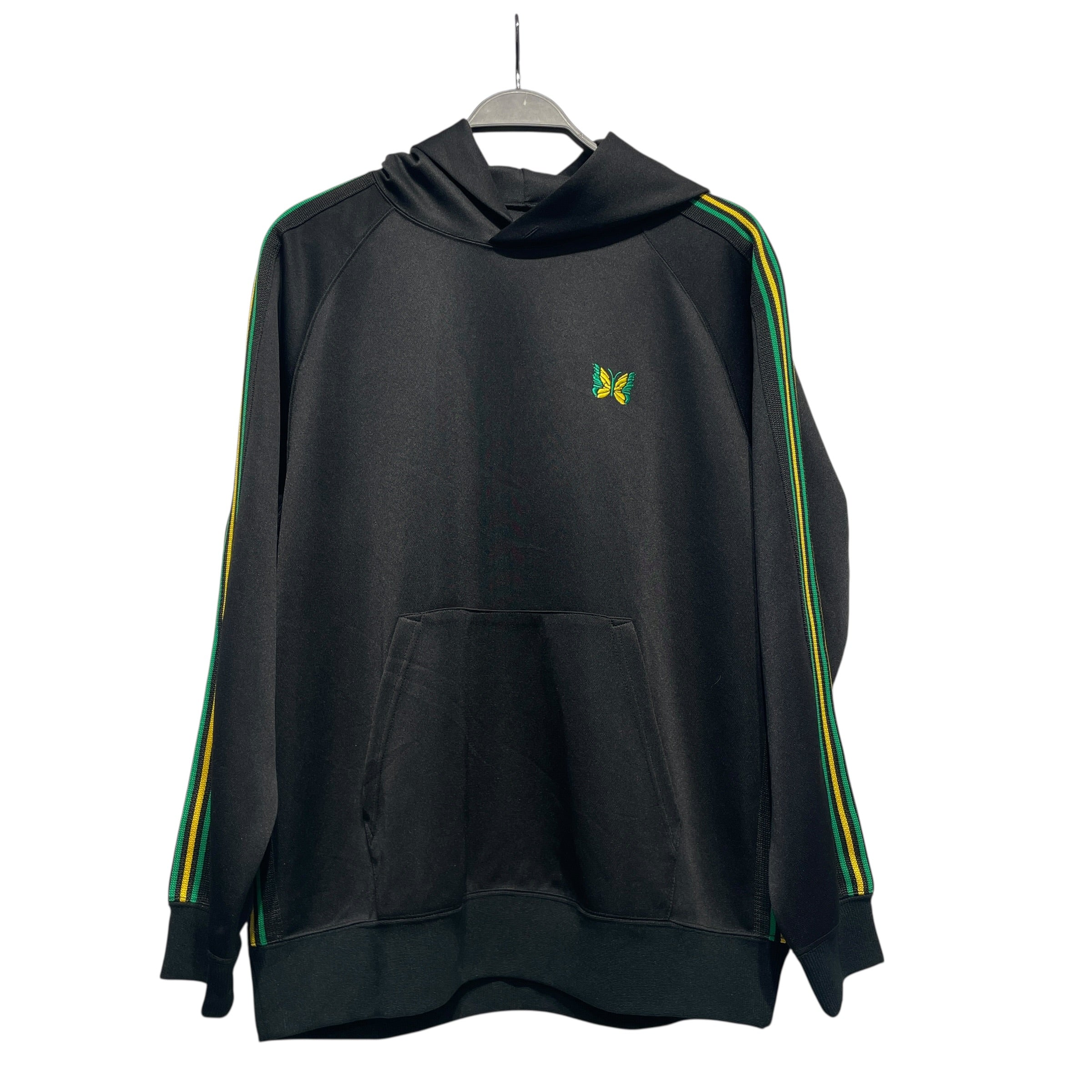 Needles/Hoodie/L/Polyester/BLK/YLW/GRN STRIPE view 1