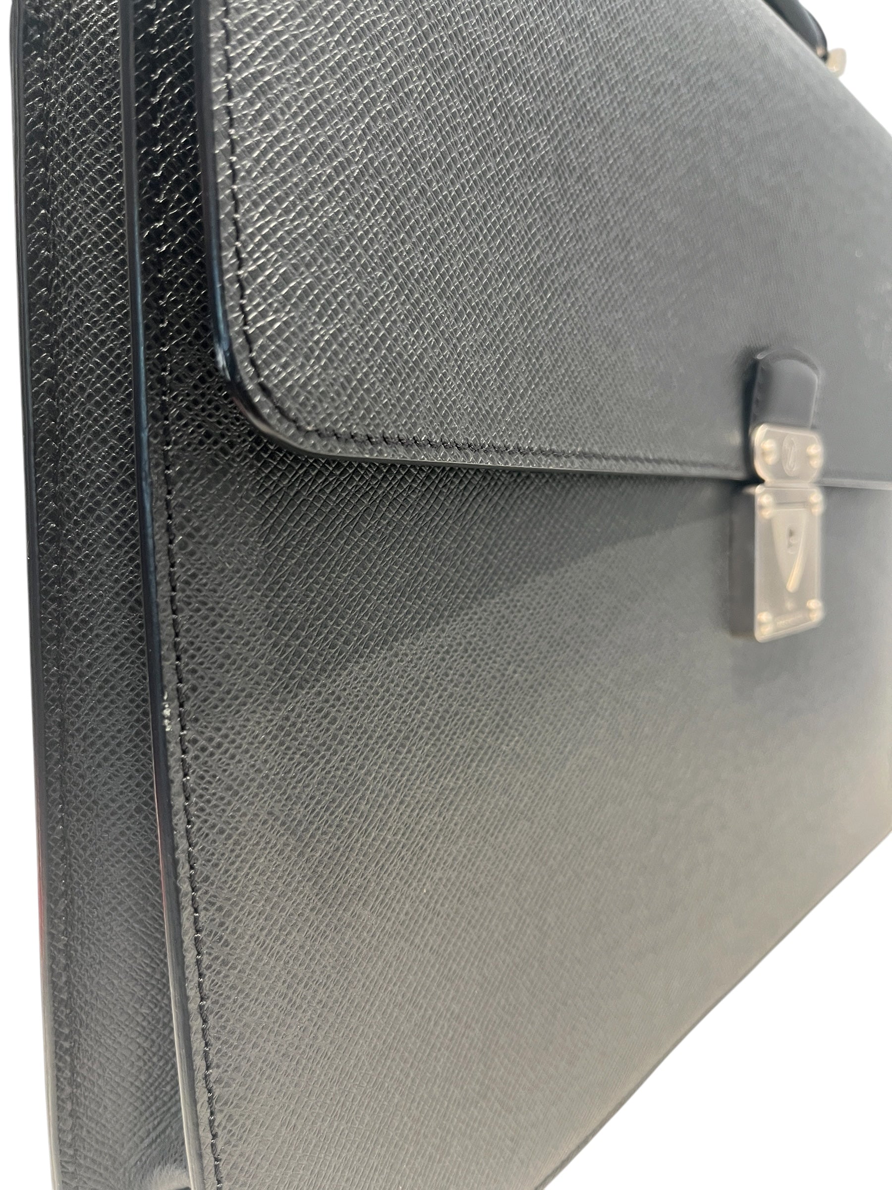 LOUIS VUITTON/Pouch/Leather/GRY/taiga breifcase view 6