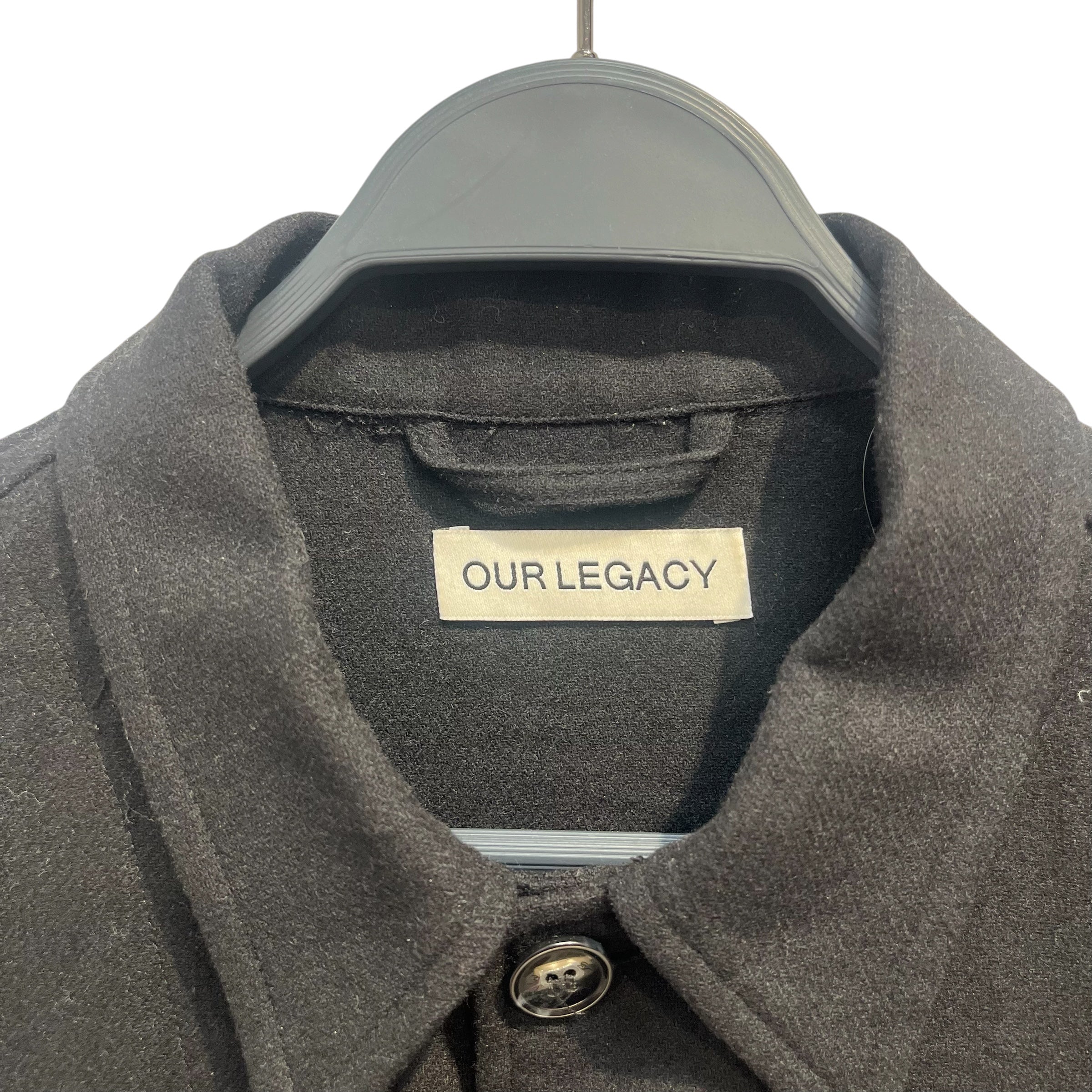 OUR LEGACY/Jacket/46/Wool/BLK/ARCHIVE BOX JACKET 2 POCKETS view 2