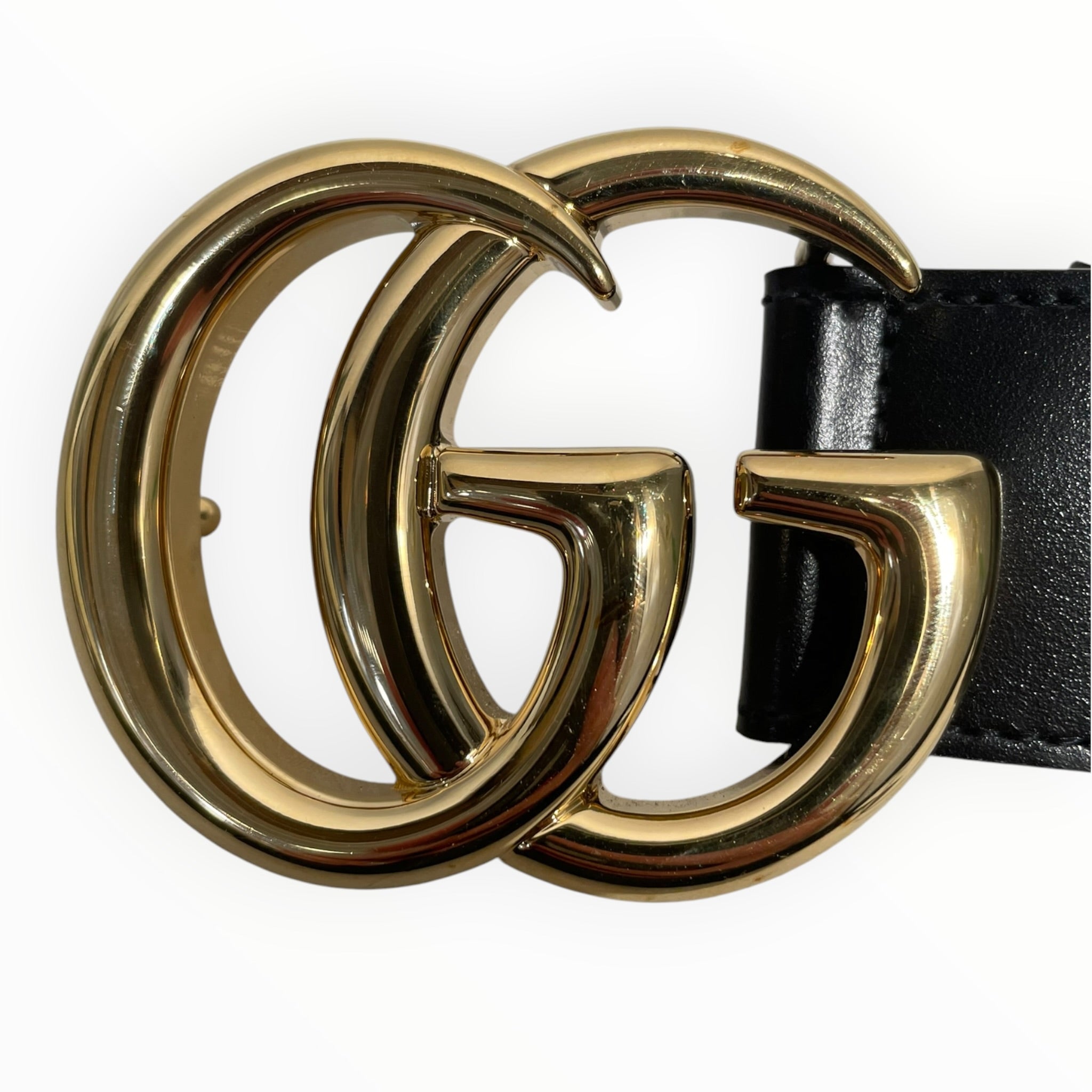 GUCCI/Belt/Leather/BLK/L's/406831 view 4