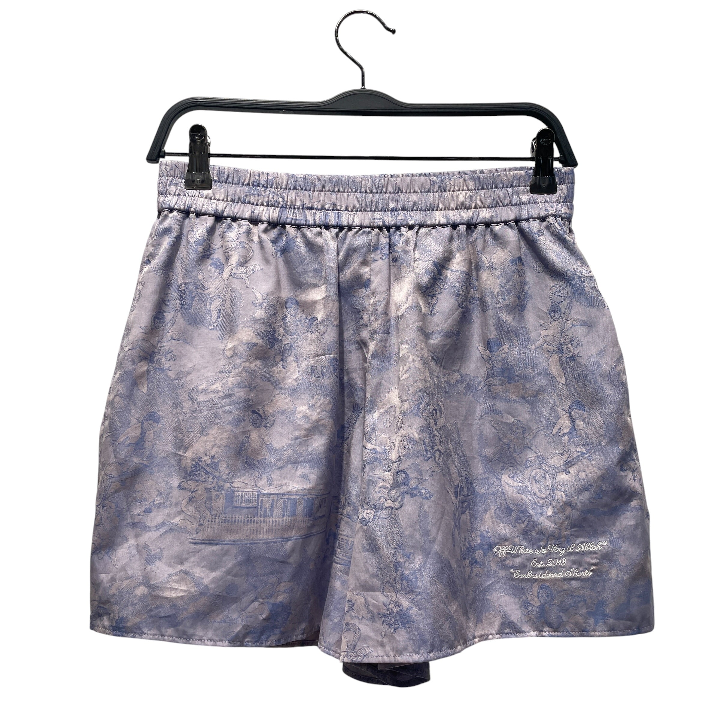OFF-WHITE/Shorts/40/All Over Print/Acrylic/PPL/ view 1