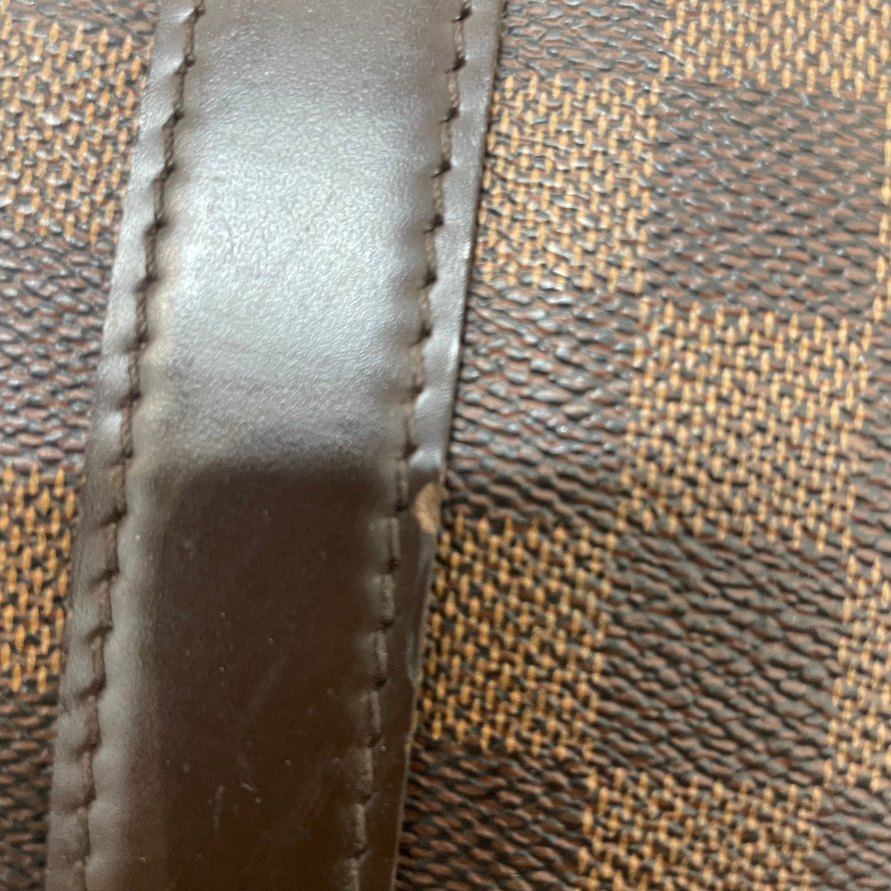 LOUIS VUITTON/Luggage/Border/Leather/BRW/Keepall 55 Bandouliere view 7
