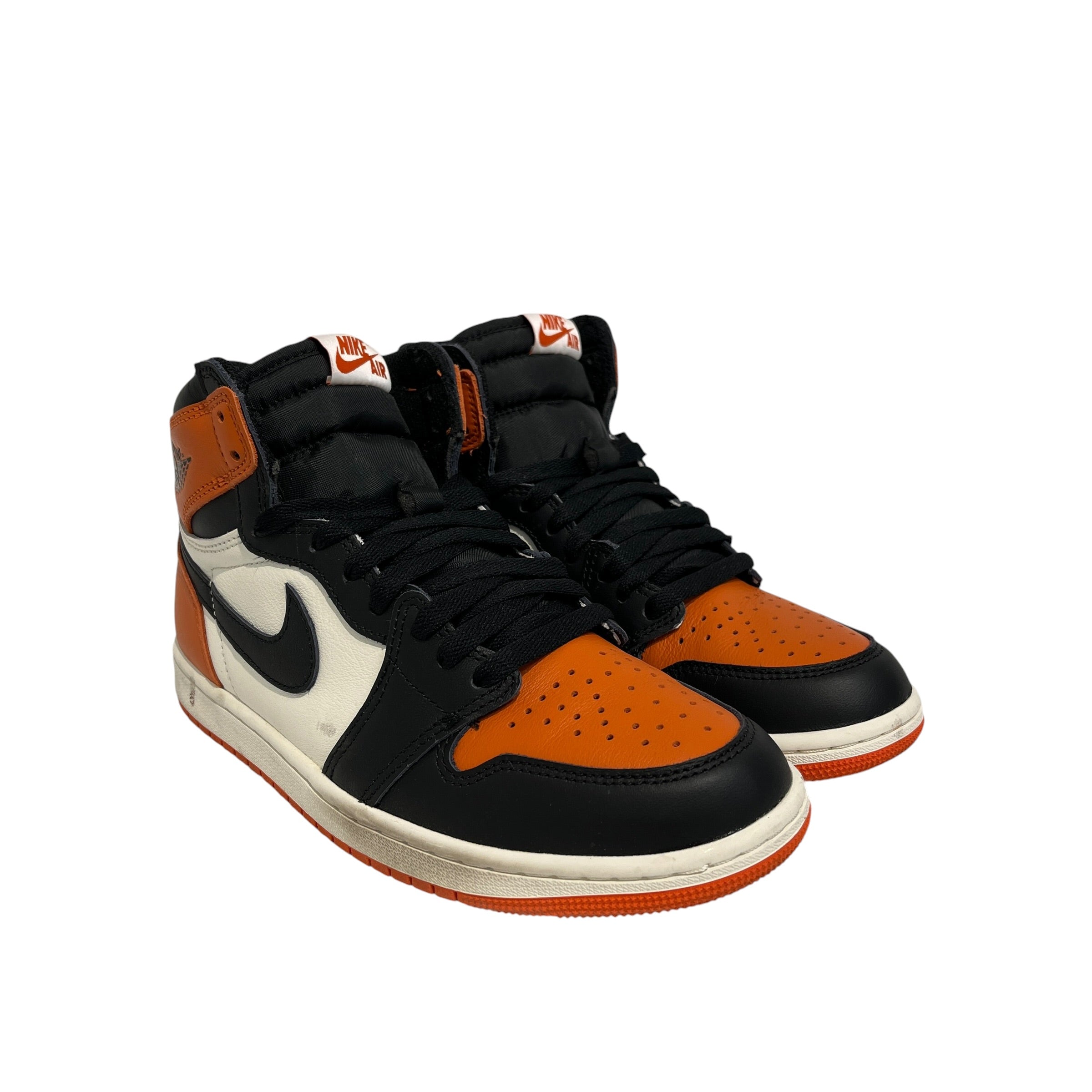 NIKE/Hi-Sneakers/US 8/Leather/ORN/Shattered Backboard 1's view 1