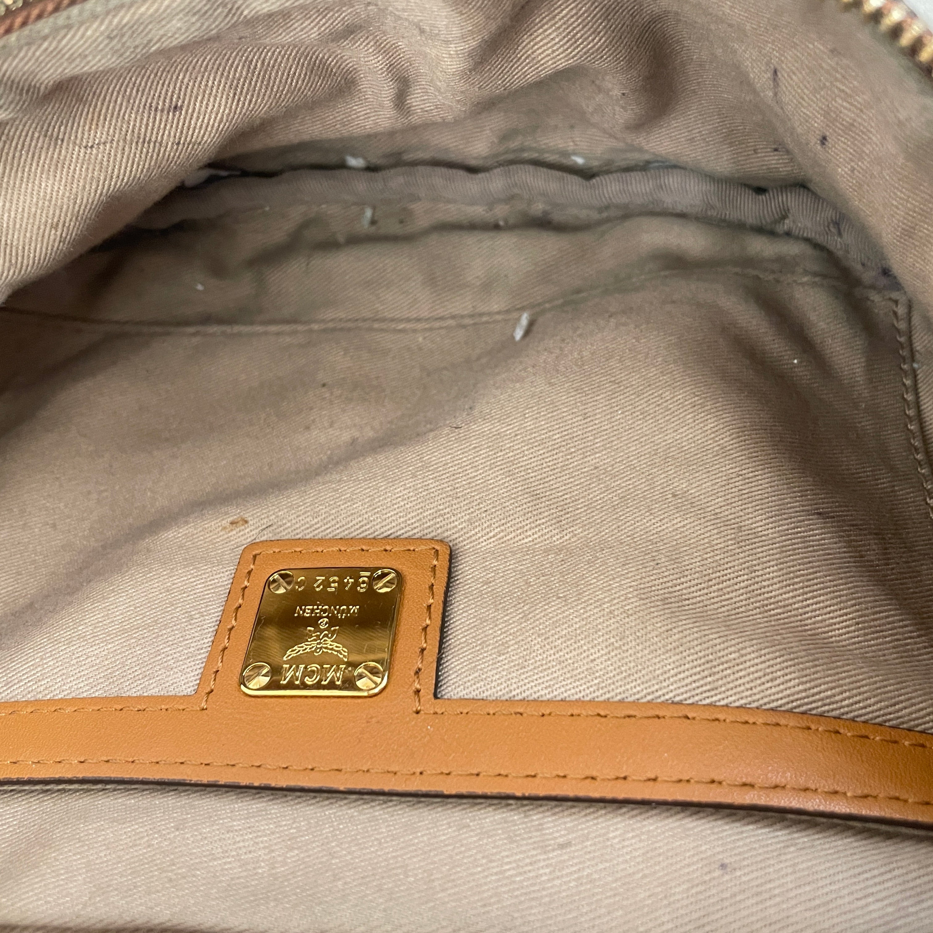 MCM/Fanny Pack/Leather/CML/ view 3