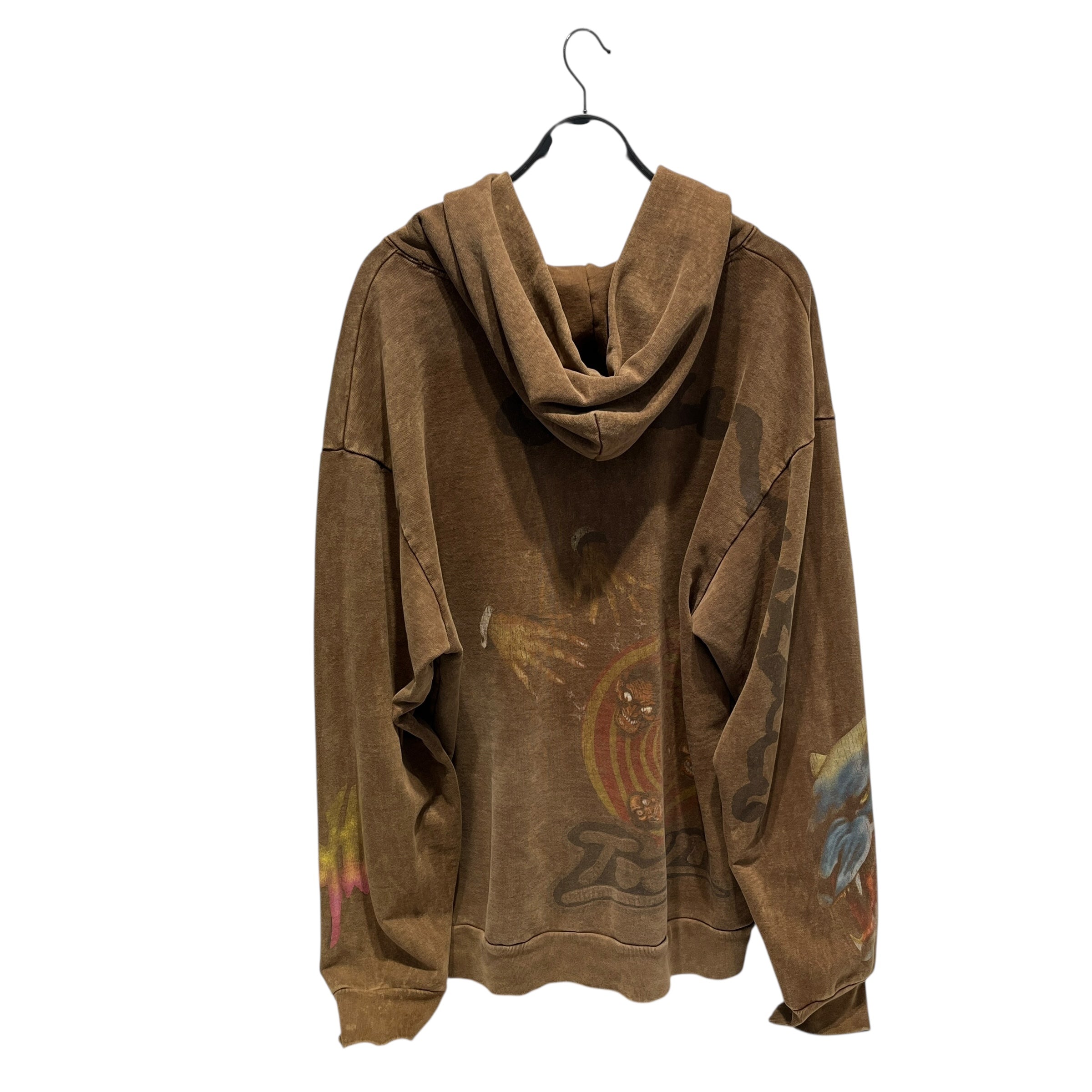 TRAVIS SCOTT/Zip Up Hoodie/XXL/Cotton/BRW/UTOPIA view 2