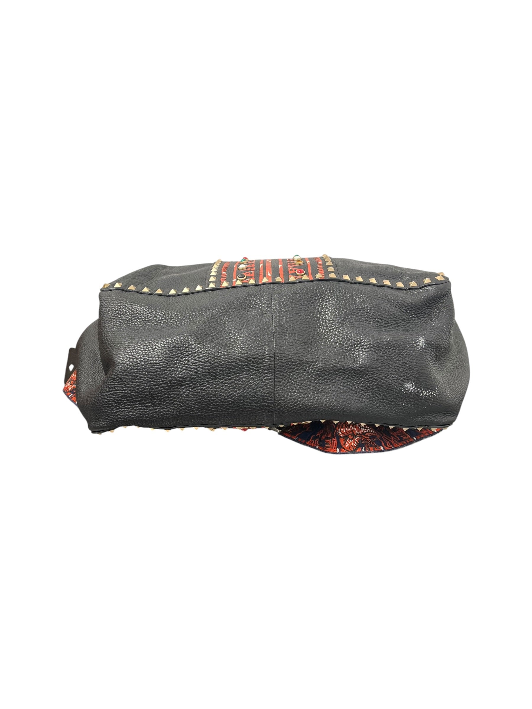 VALENTINO/Tote Bag/Border/Leather/BLK/ROCKSTUD TOTE view 4