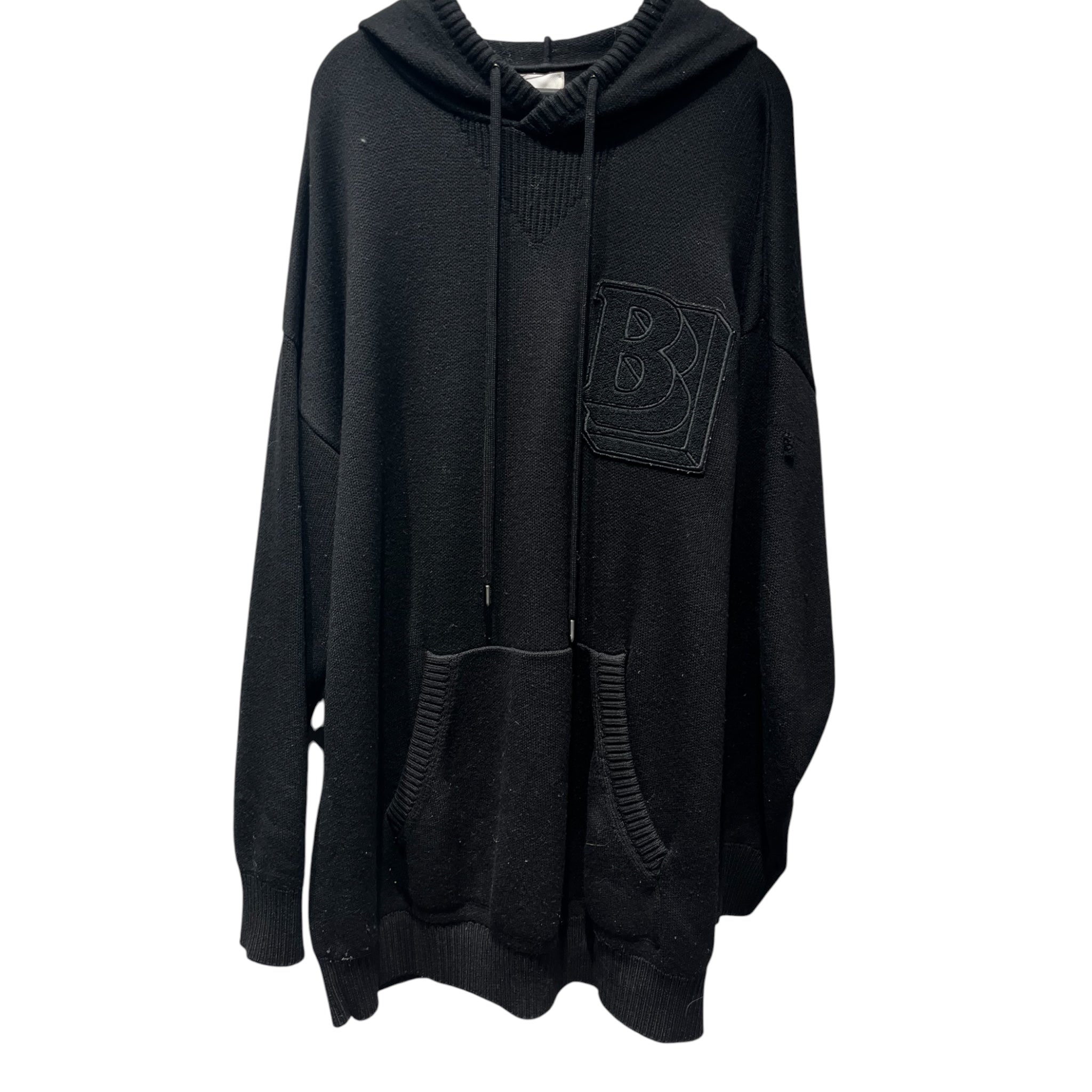 BURBERRY/Tops/XL/BLK/BURBERRY LABEL KNIT view 1