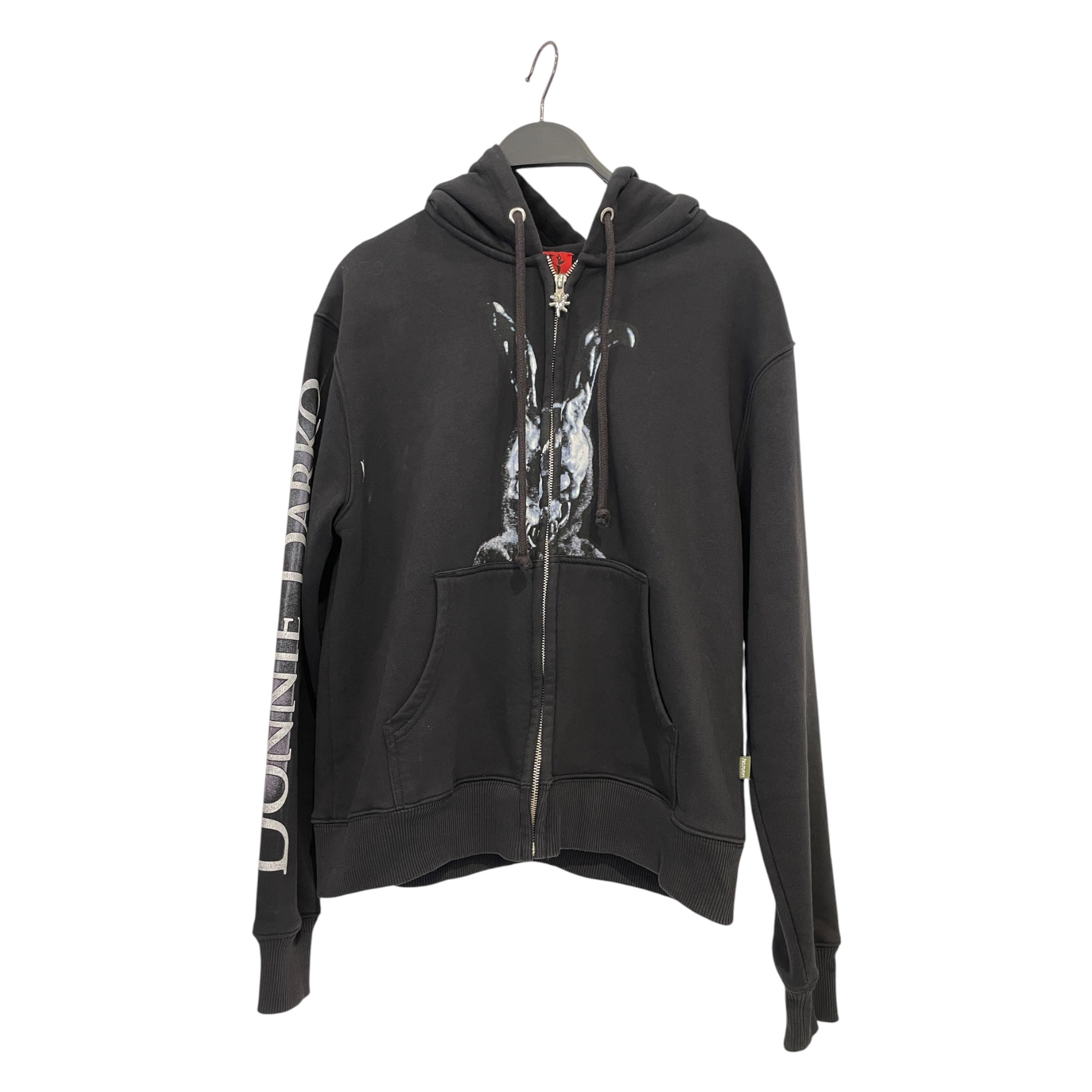 Heaven By Marc Jacobs/Hoodie/S/Cotton/BLK/DONNIE DARKO X HEAVEN ARM PRIN view 1