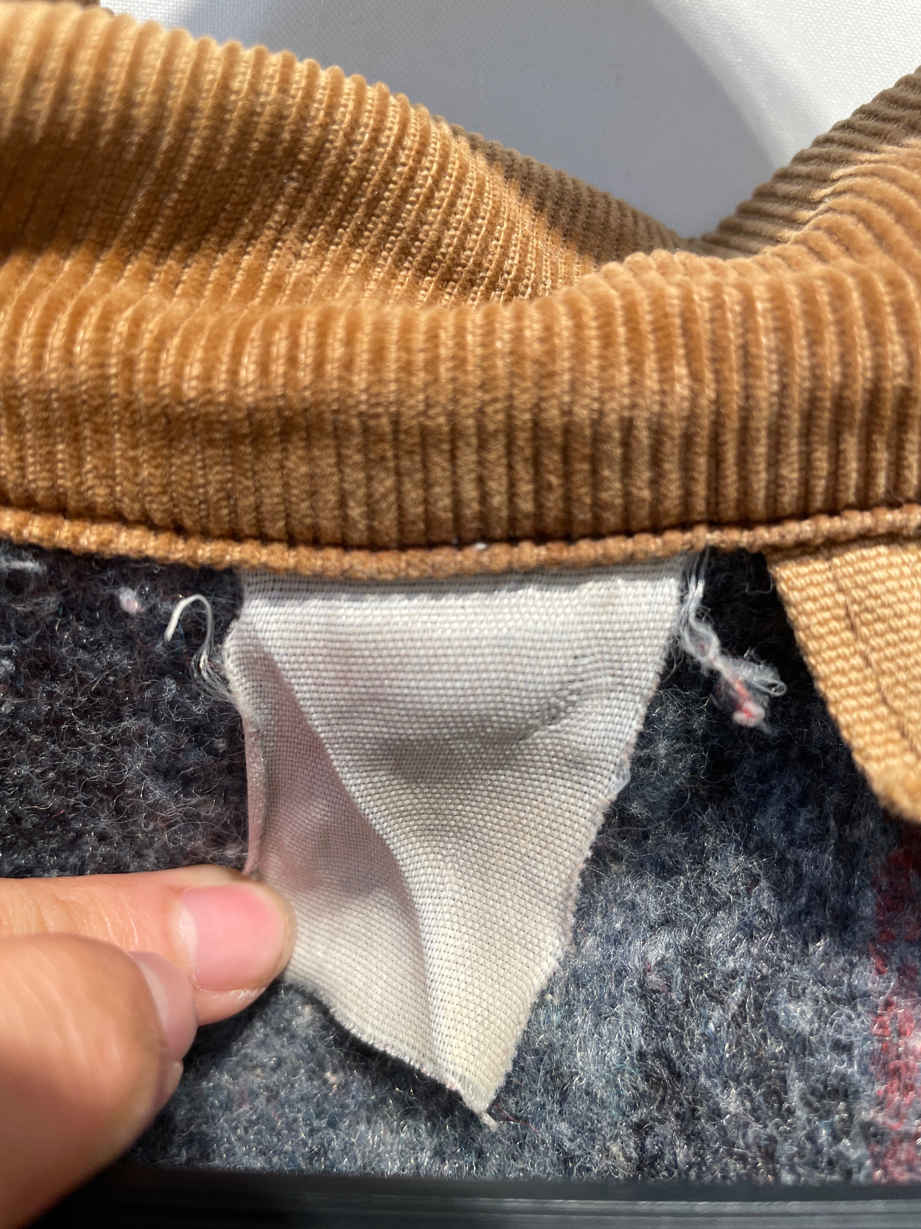 Carhartt/Jacket/M/Cotton/BEG/BLANKETT LINNED CHORE JACKET view 3