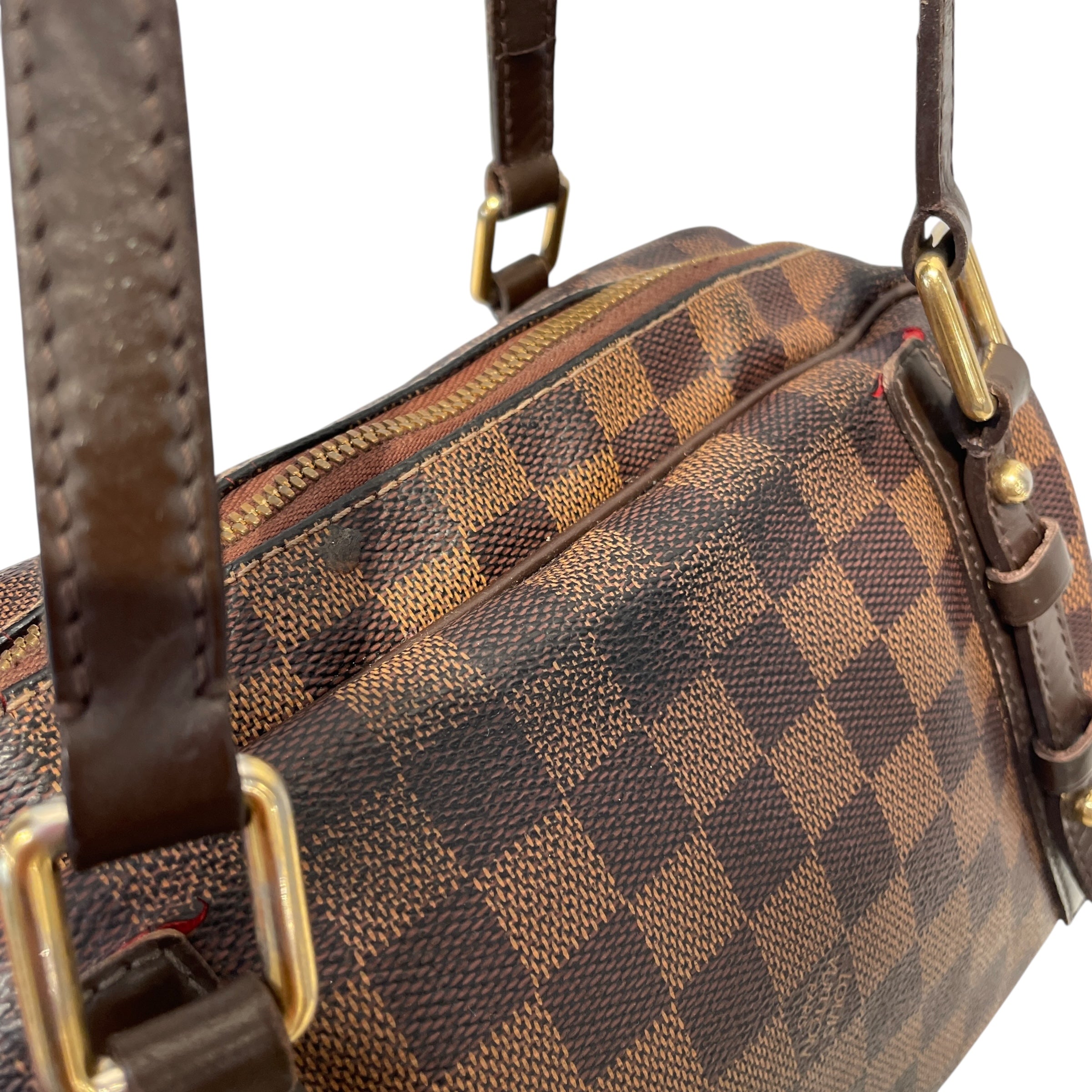 LOUIS VUITTON/Bag/Monogram/Leather/BRW/Ebene Rivington view 5