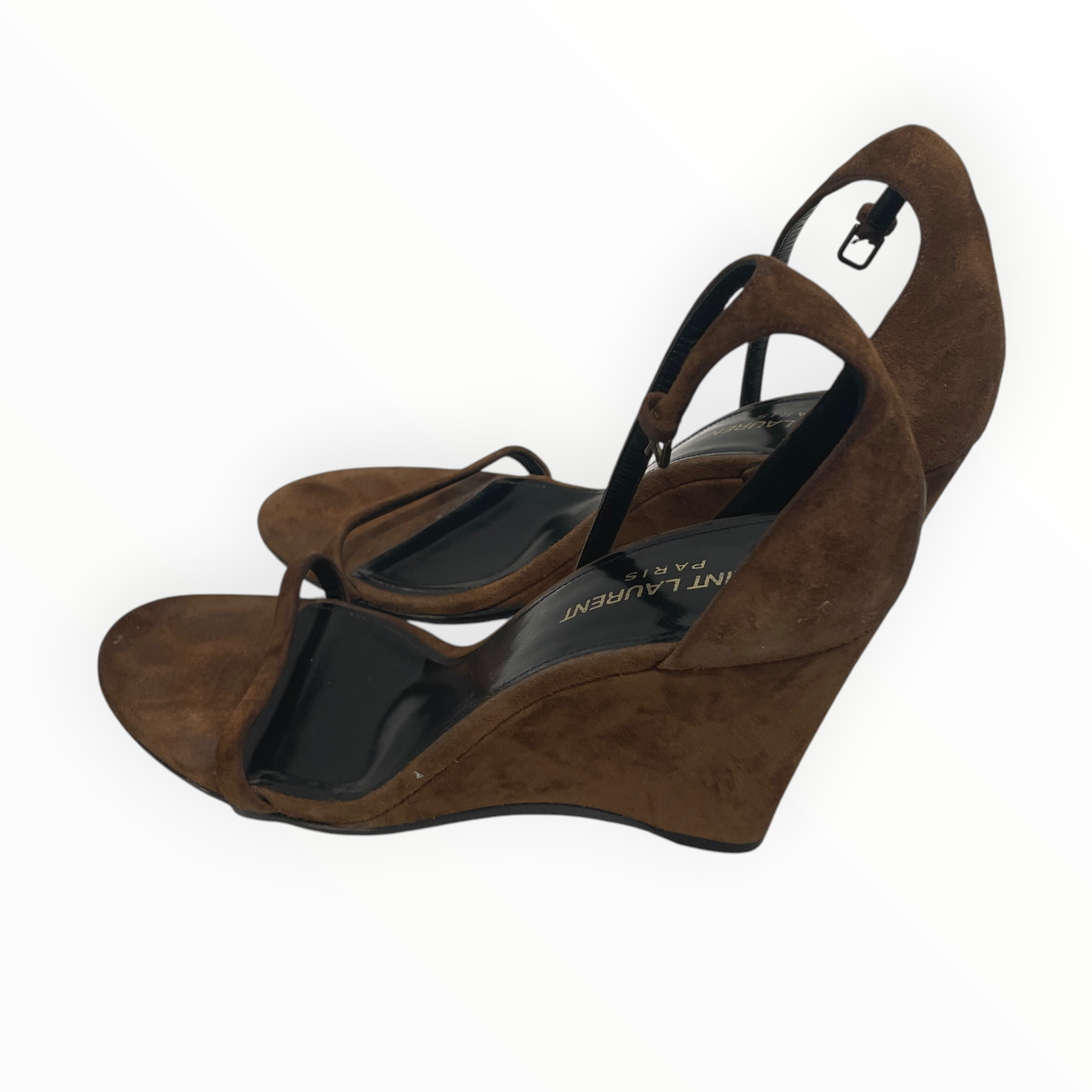 SAINT LAURENT/Heels/EU 39.5/Cotton/CML/ view 2