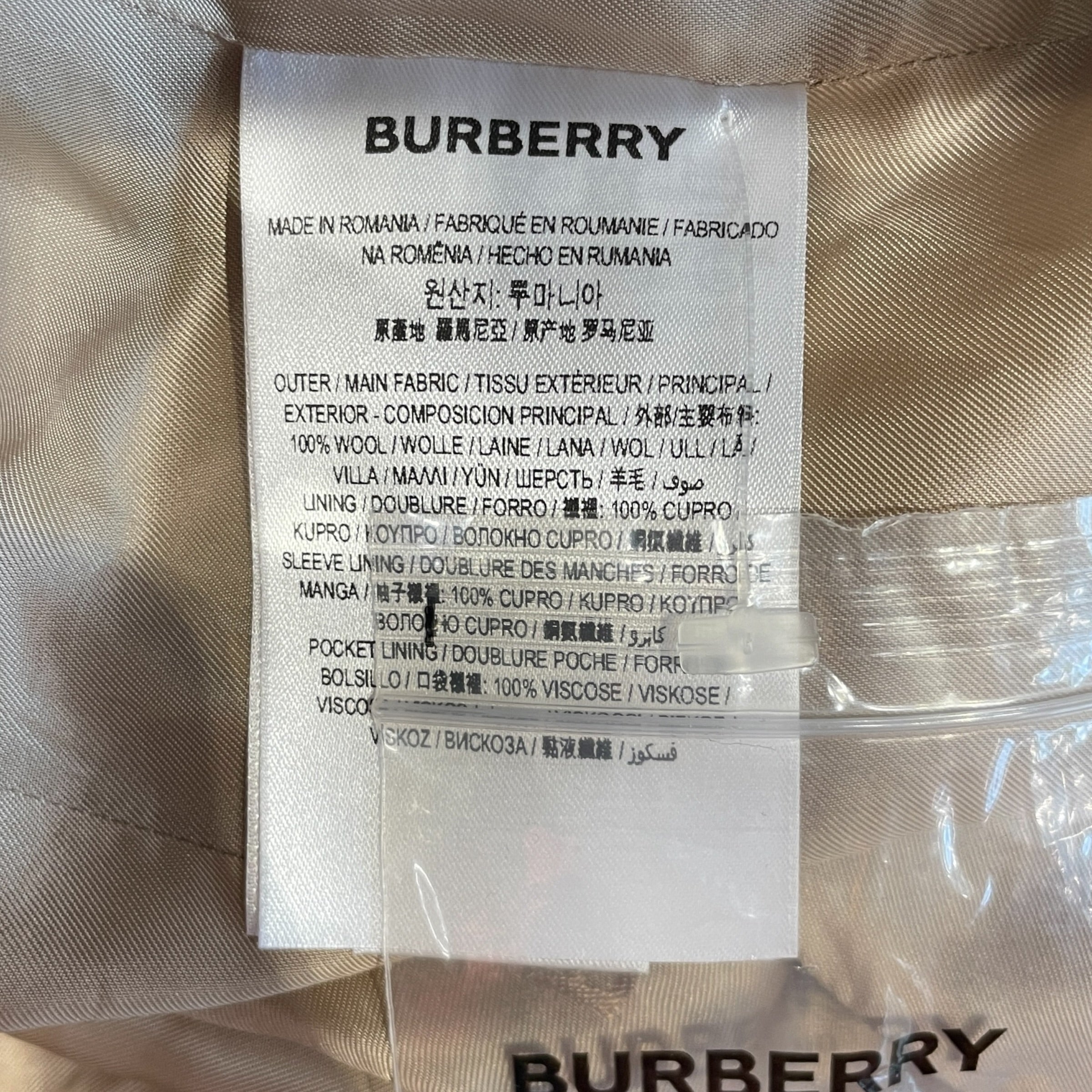 BURBERRY LONDON/Jacket/2/Plaid/BRW/ view 4