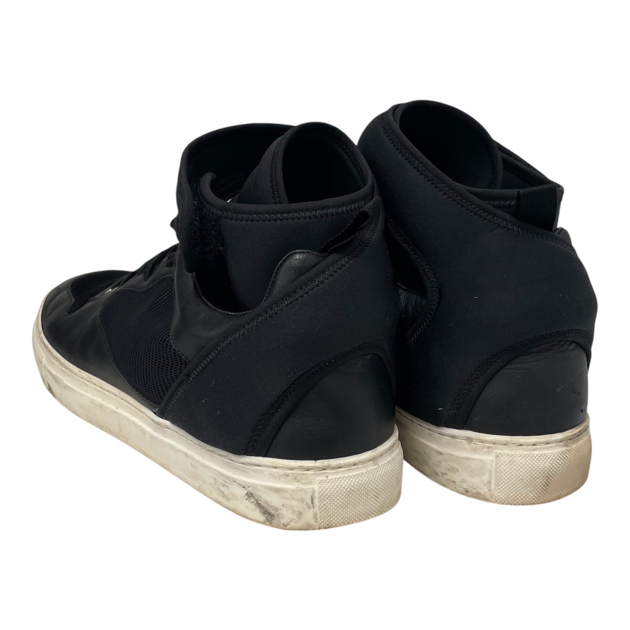 BALENCIAGA/Hi-Sneakers/US 11/Nylon/BLK/NEOPRENE HIGH SNEAKER view 3