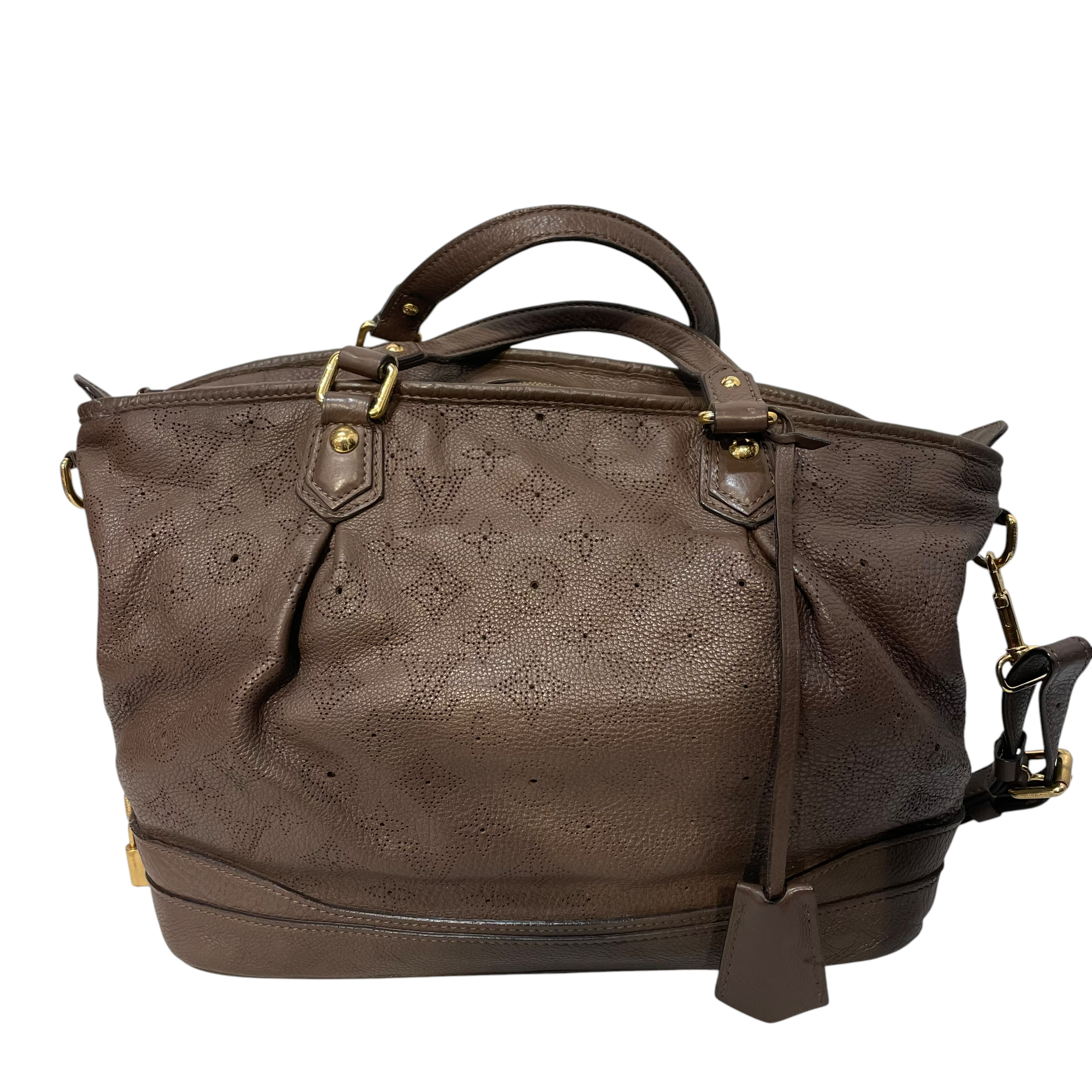 LOUIS VUITTON/Cross Body Bag/Monogram/Leather/BRW/Mahina Stellar view 1