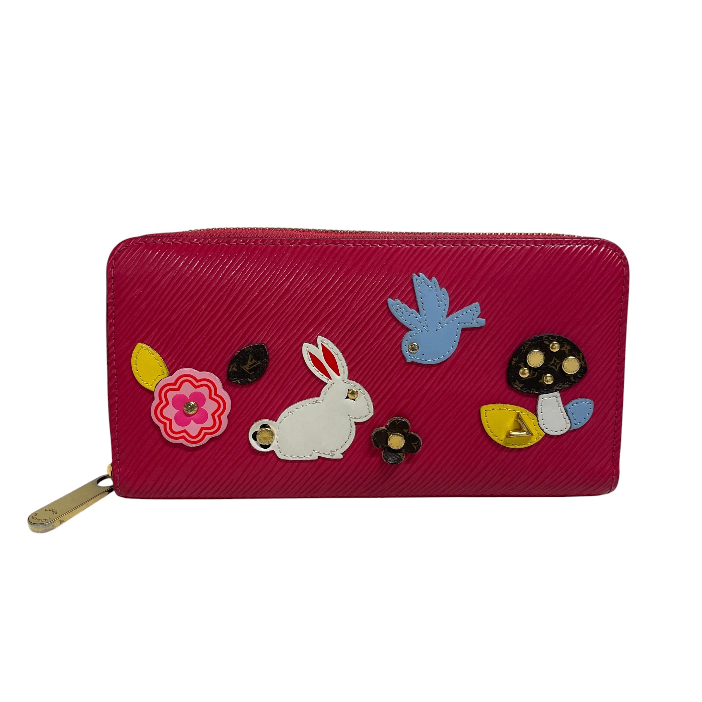 LOUIS VUITTON/Long Wallet/Leather/PNK/L's/RWTJ46C - BUNNY view 1