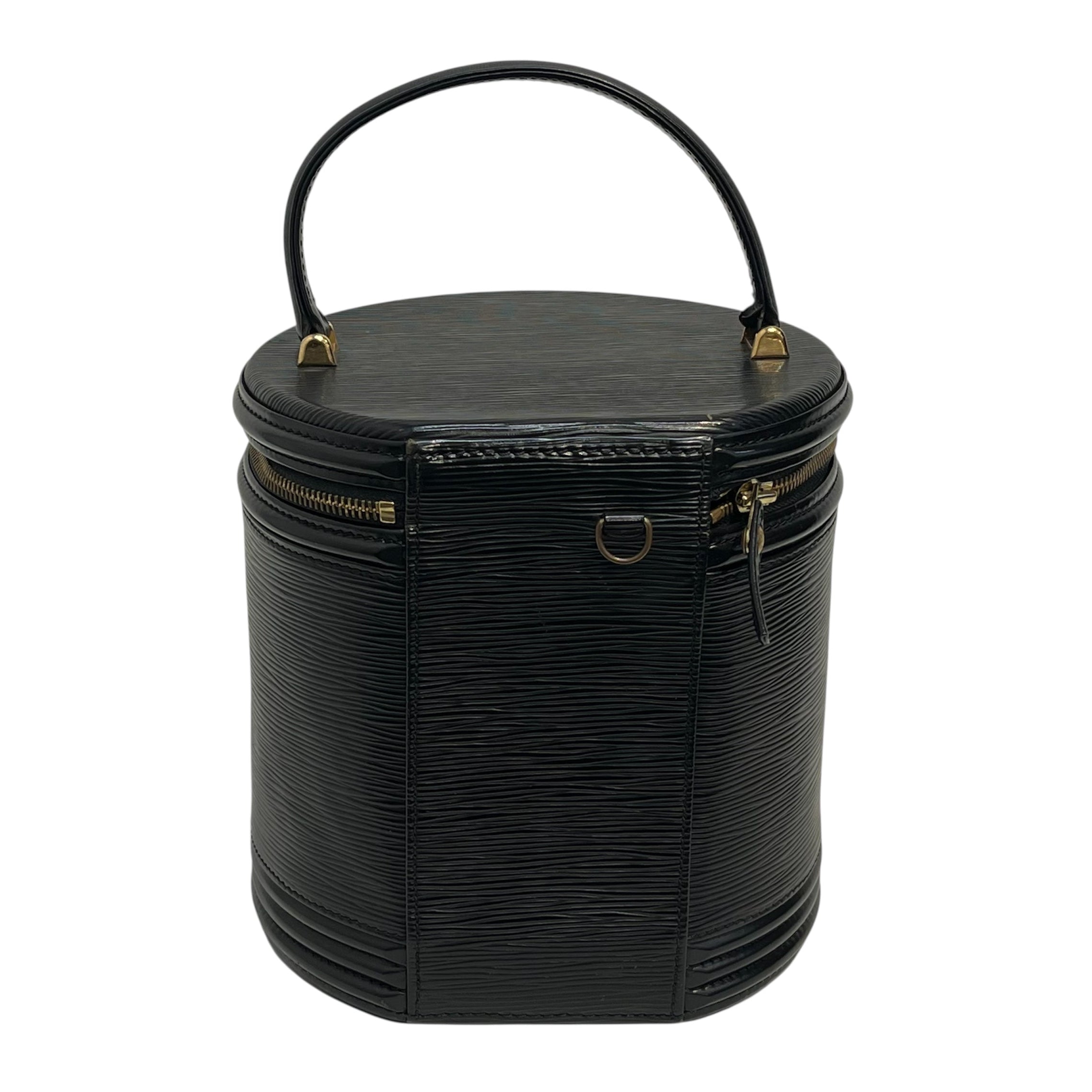 LOUIS VUITTON/Bag/Leather/BLK/EPI VANITY BUCKET  BAG view 2