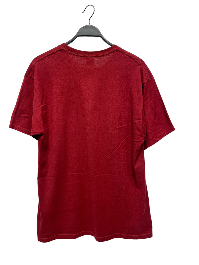STUSSY/T-Shirt/L/Cotton/RED/Rydimz to spare