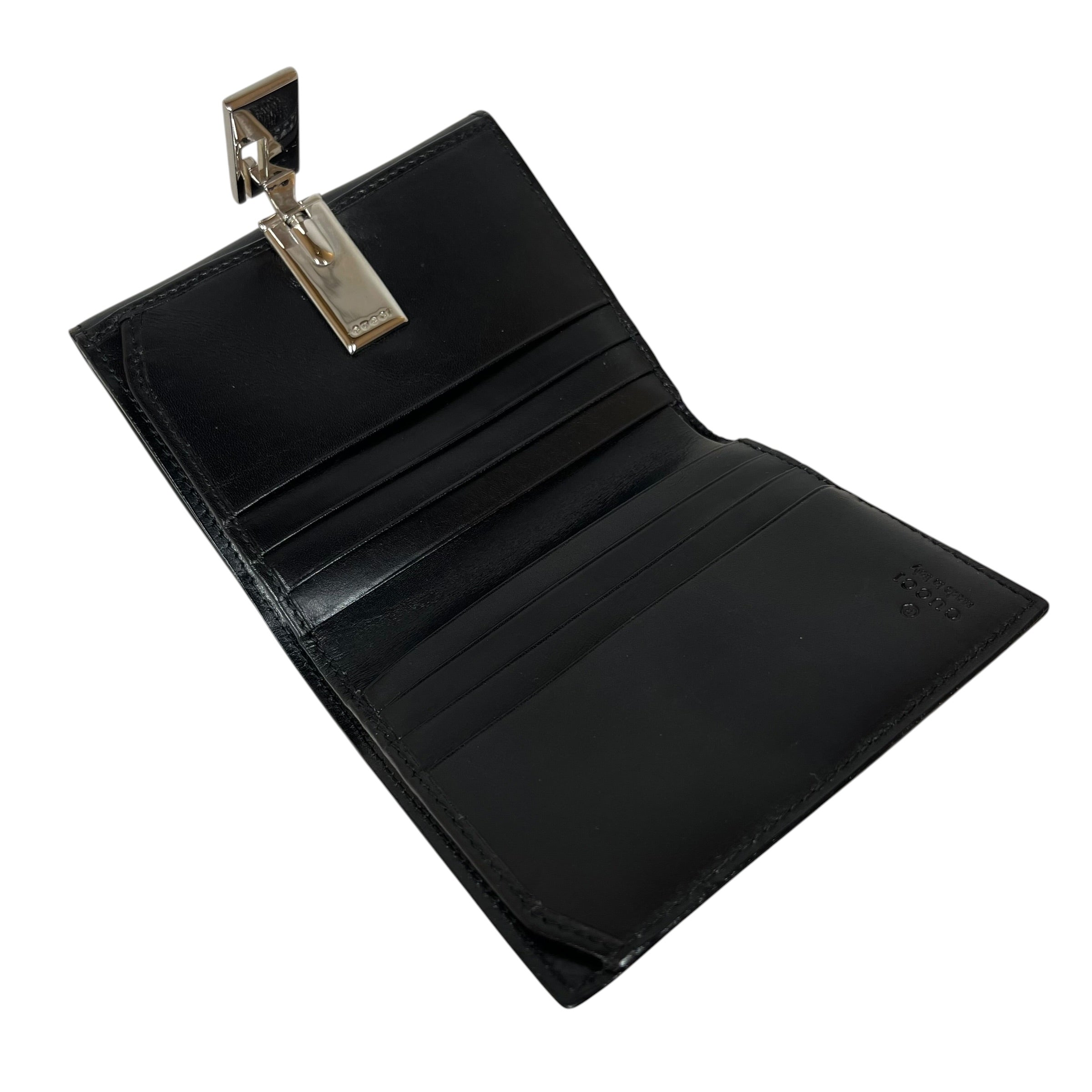 GUCCI/Wallet/Leather/BLK/035 3731 1965 view 4