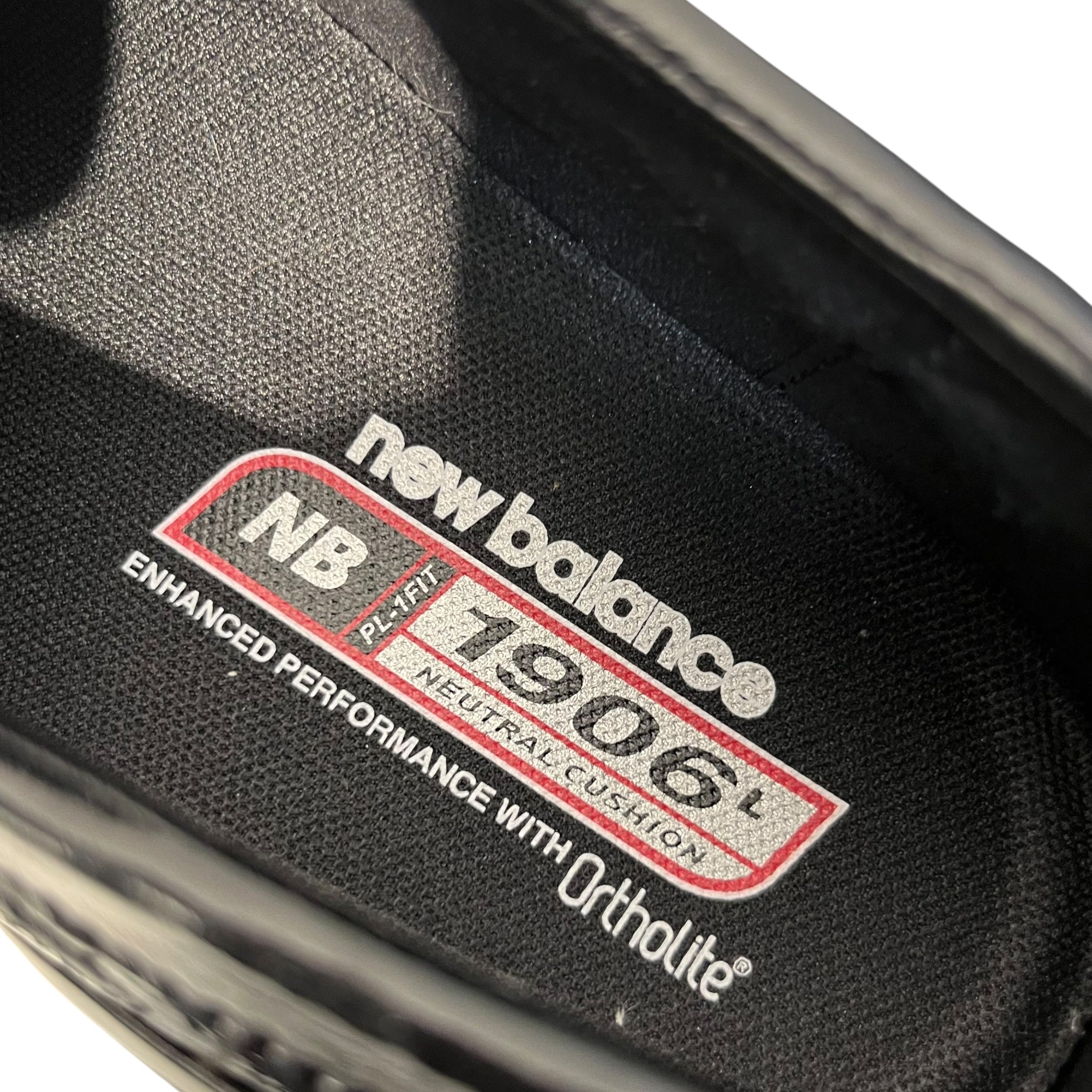 NEW BALANCE/U1906/Loafers/US 11.5/Leather/BLK/U1906LCR view 7