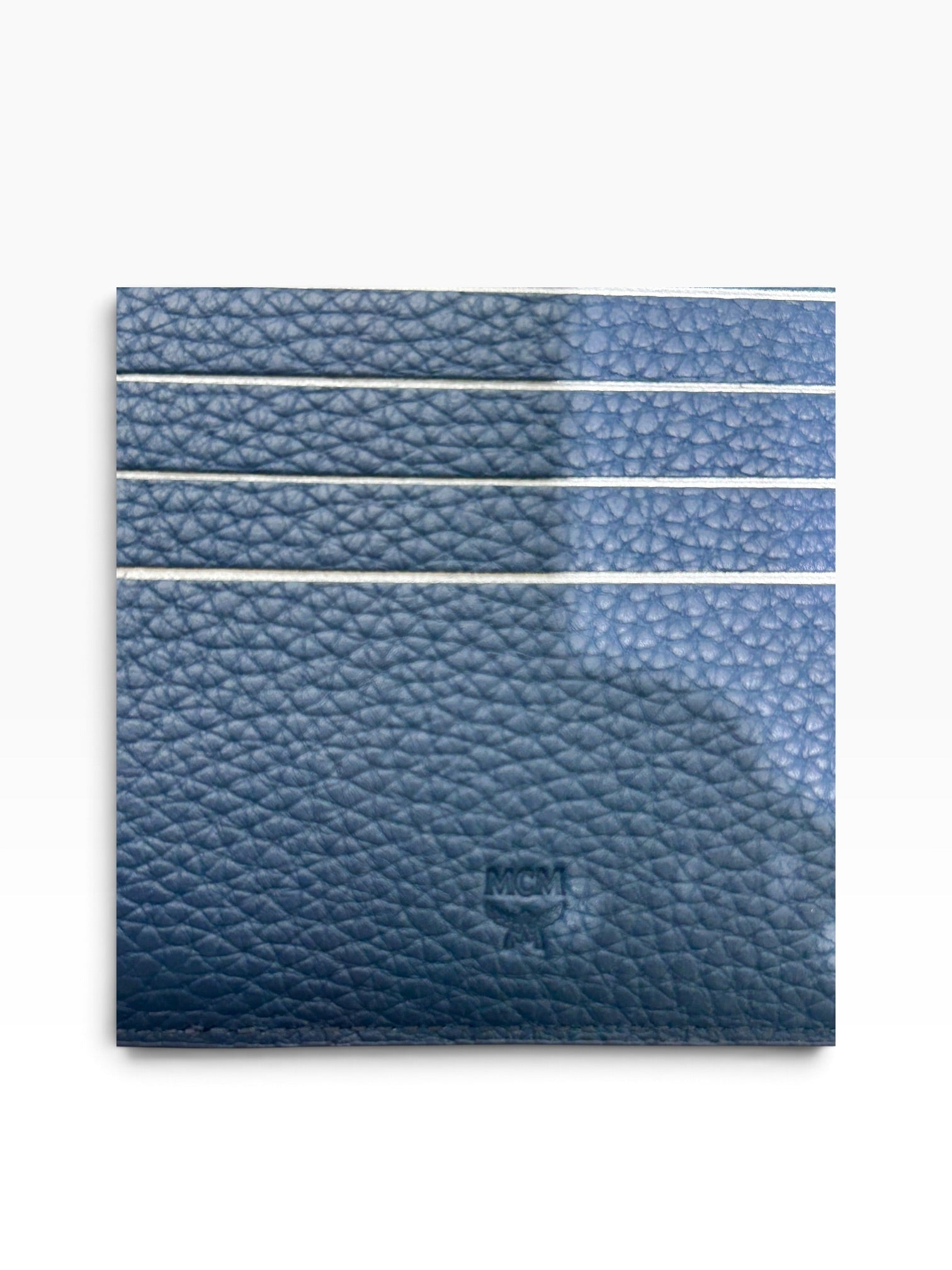 MCM/Bifold Wallet/Monogram/Leather/NVY/M's/MINI LOGO ALL OVER view 5