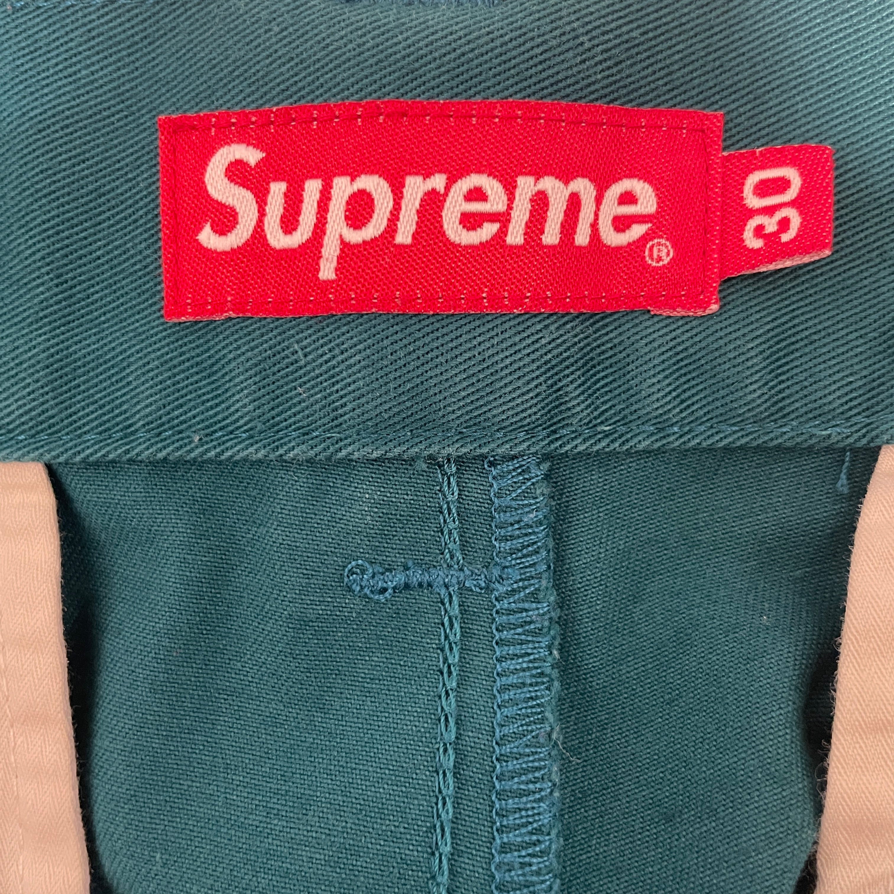 Supreme/Straight Pants/30/Cotton/GRN/ view 3