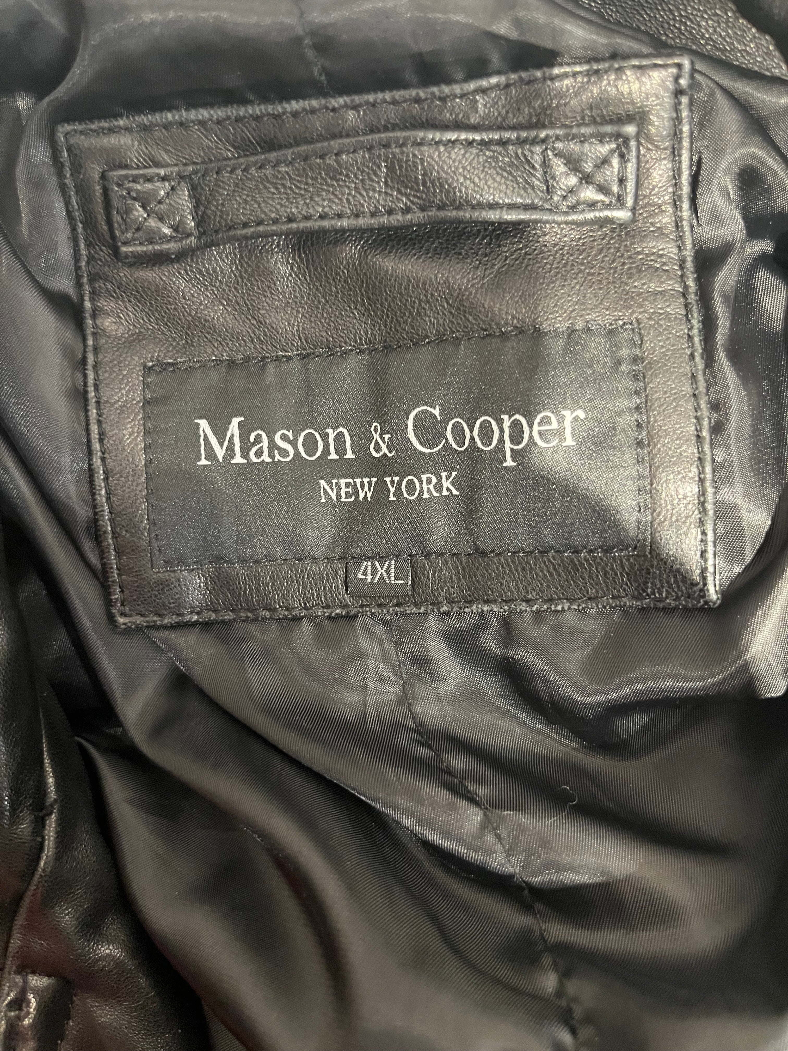 Mason & Cooper/Riders Jkt (S)/XXXXL/Leather/BLK/ view 3