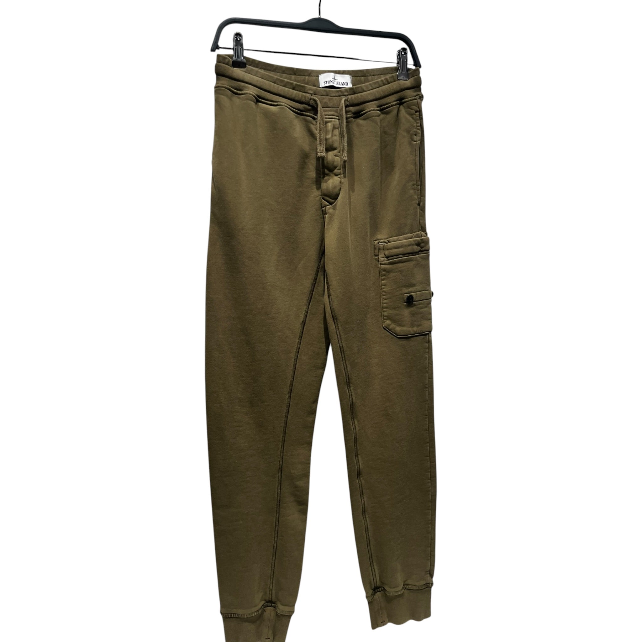 STONE ISLAND/Pants/S/Cotton/GRN/SWeat pants view 1