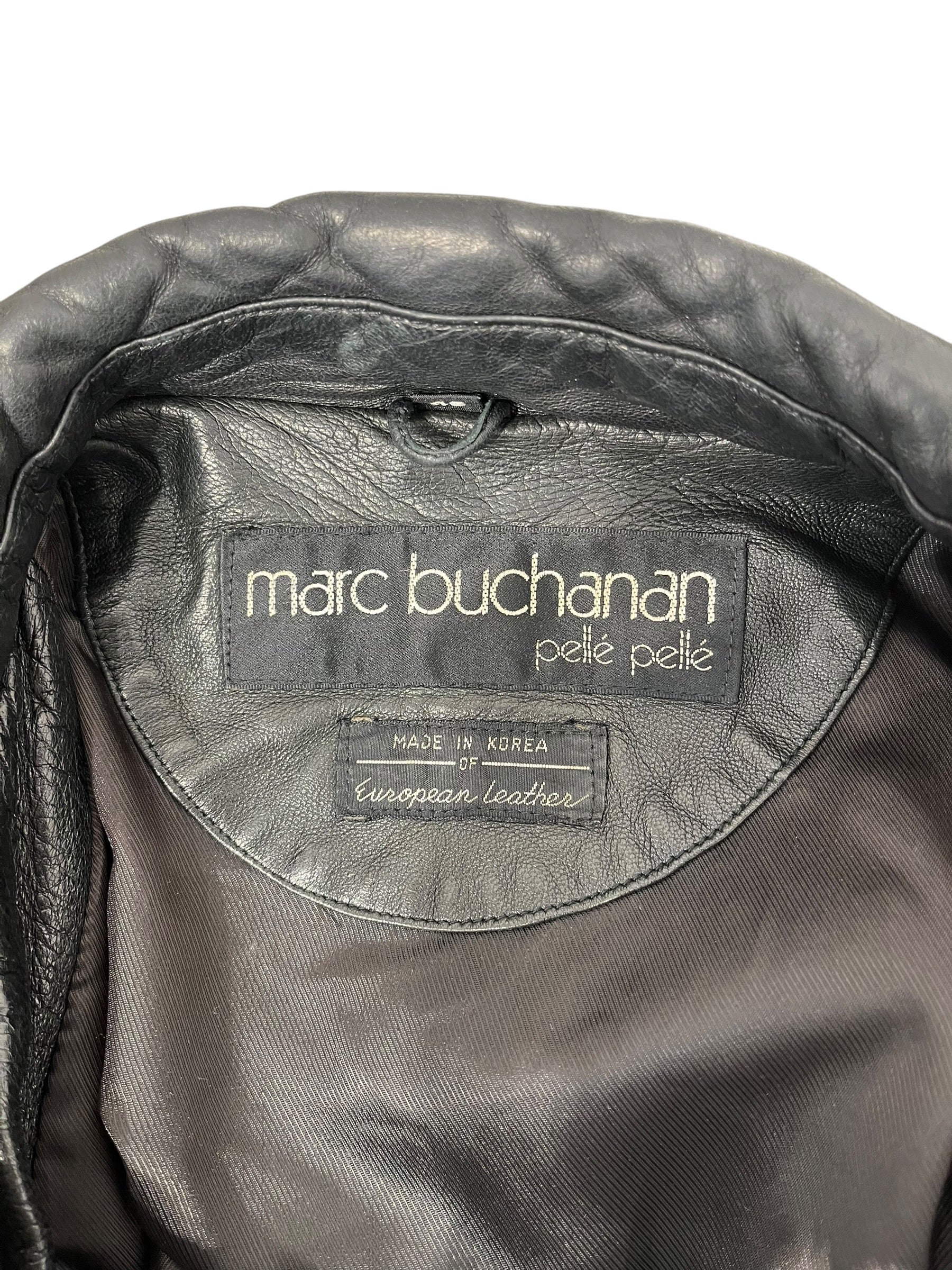 Pelle Pelle/Leather Jkt/42/Leather/BLK/MARC BUCHANAN BLACK SODACLUB view 3