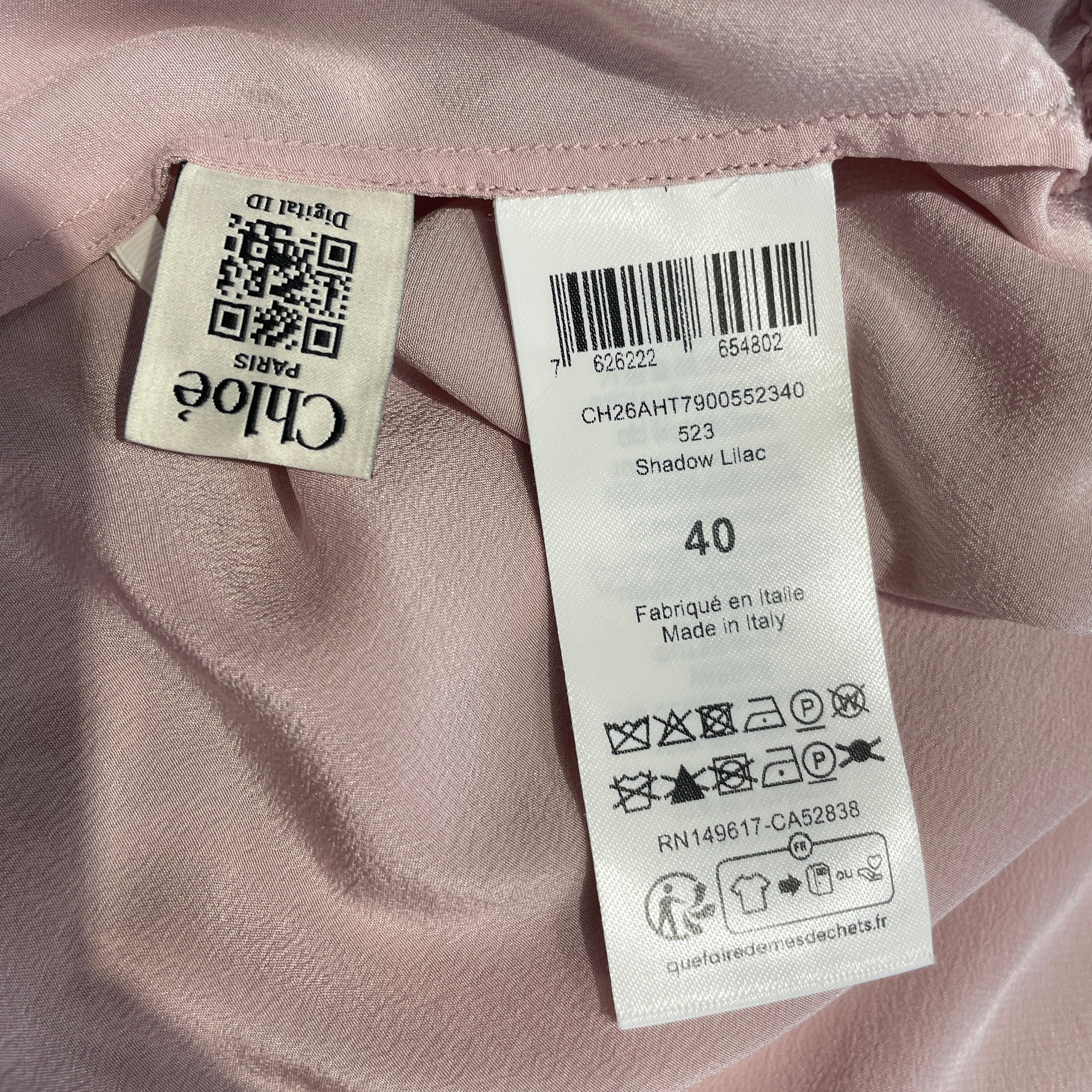Chloe/Camisole/Silk/PNK/DRAWSTRING / LACE view 4