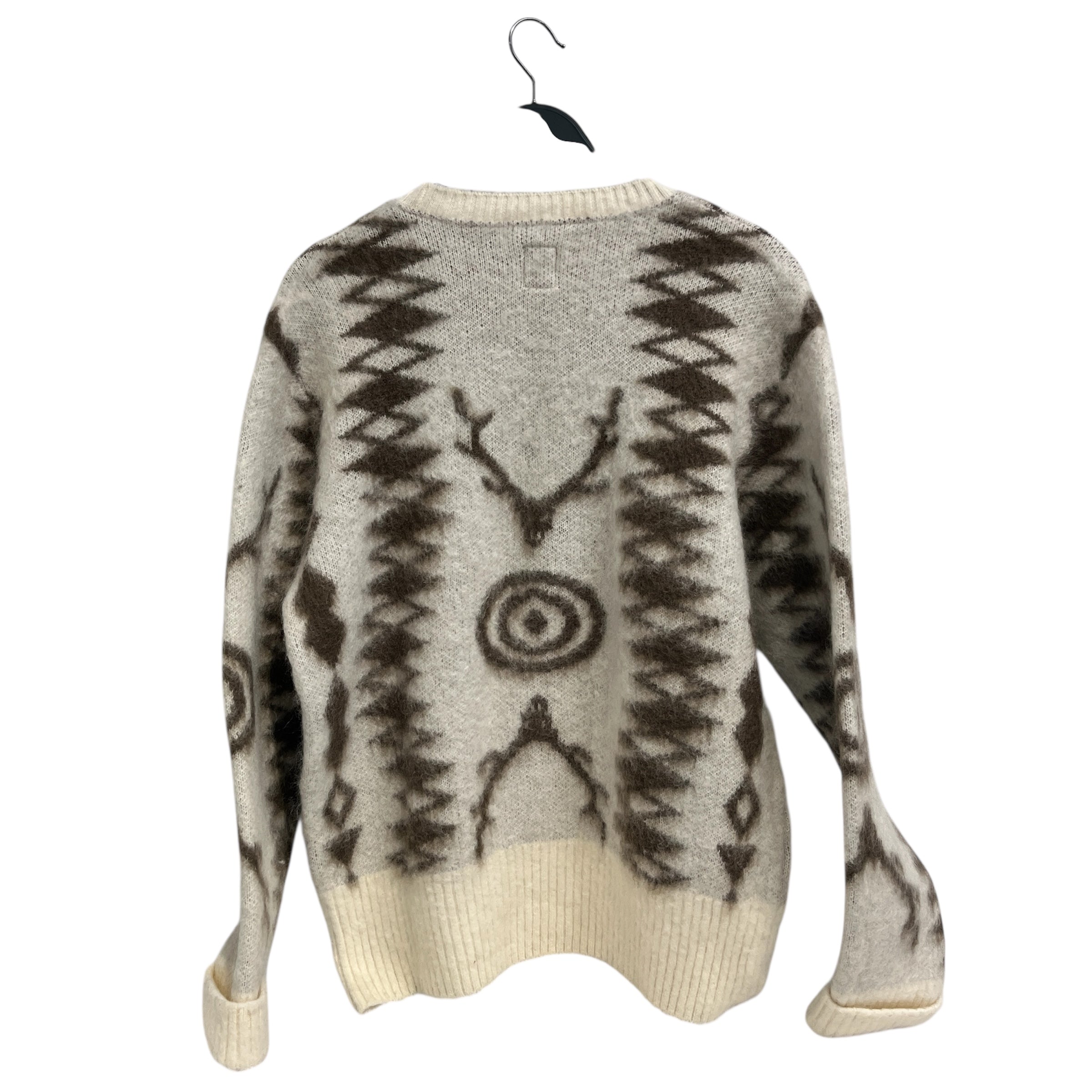 South2 West8(S2W8)/Heavy Sweater/XL/All Over Print/Mohair/CRM/ view 2