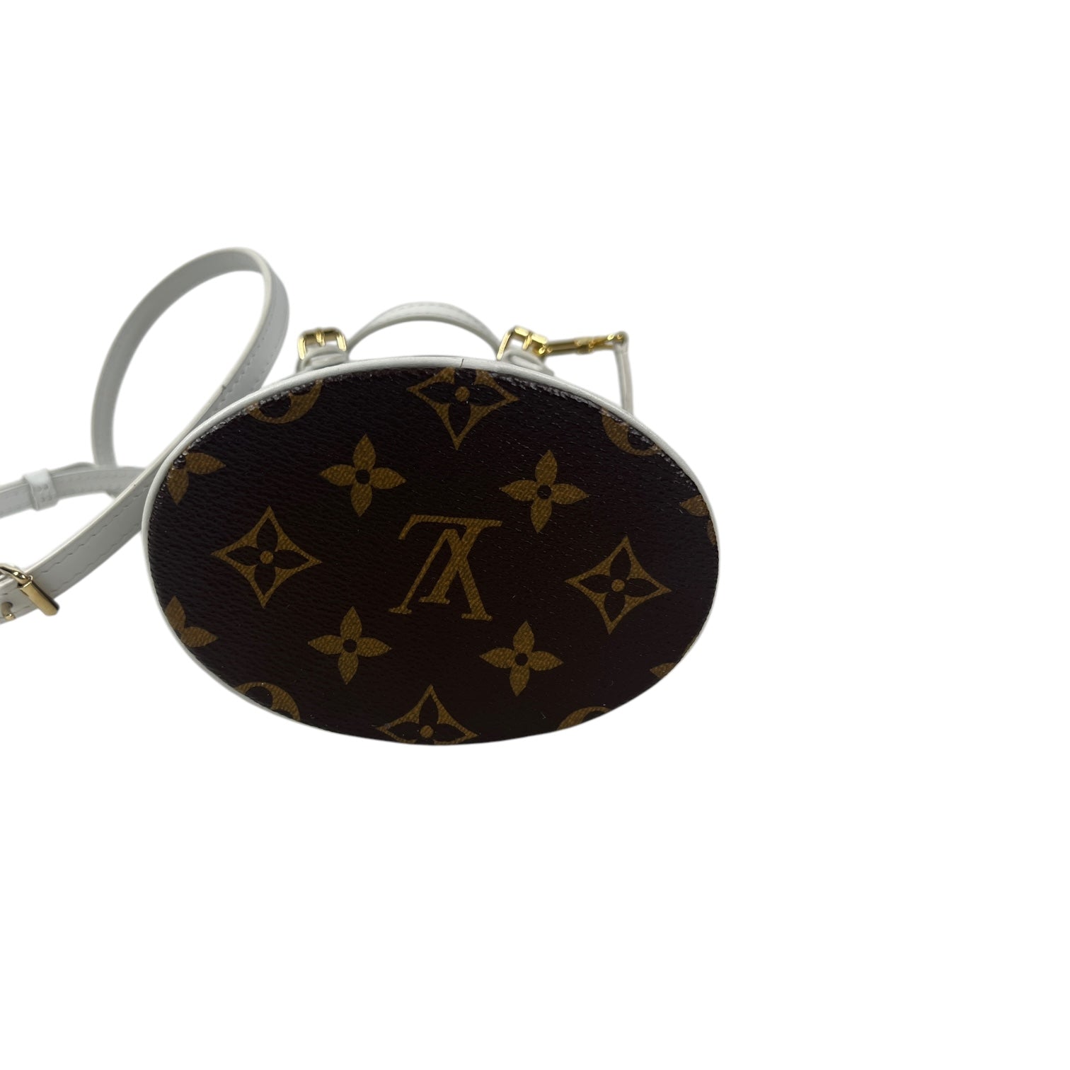 LOUIS VUITTON/Bag/All Over Print/Leather/BRW/BUCKET BAG view 3