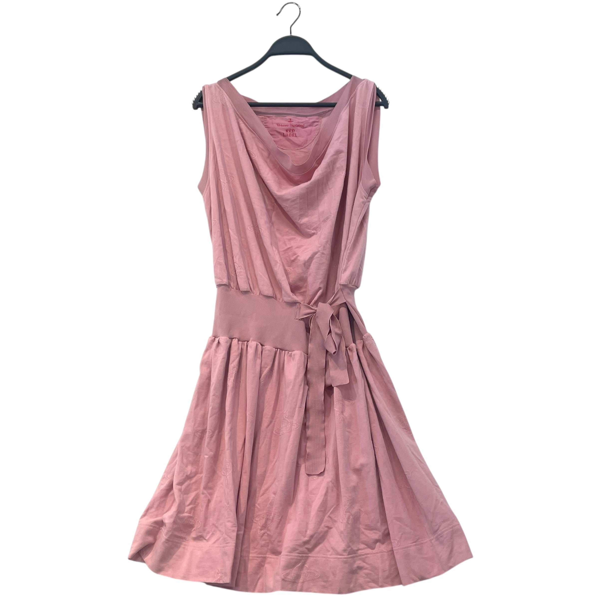 Vivienne Westwood RED LABEL/SL Dress/2/Cotton/PNK/w/ embroidered decoration view 1