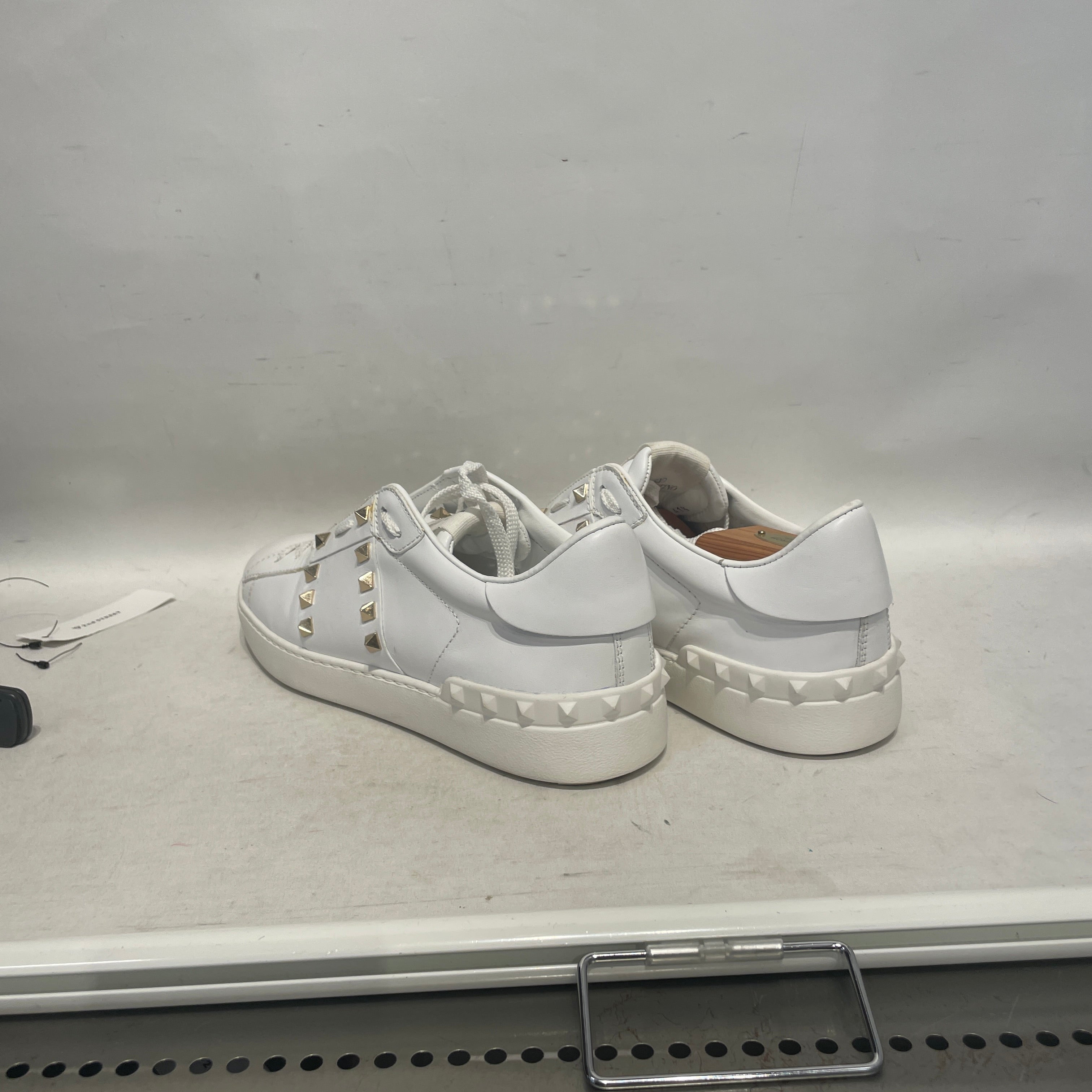 VALENTINO/Low-Sneakers/EU 41.5/Leather/WHT/ view 2