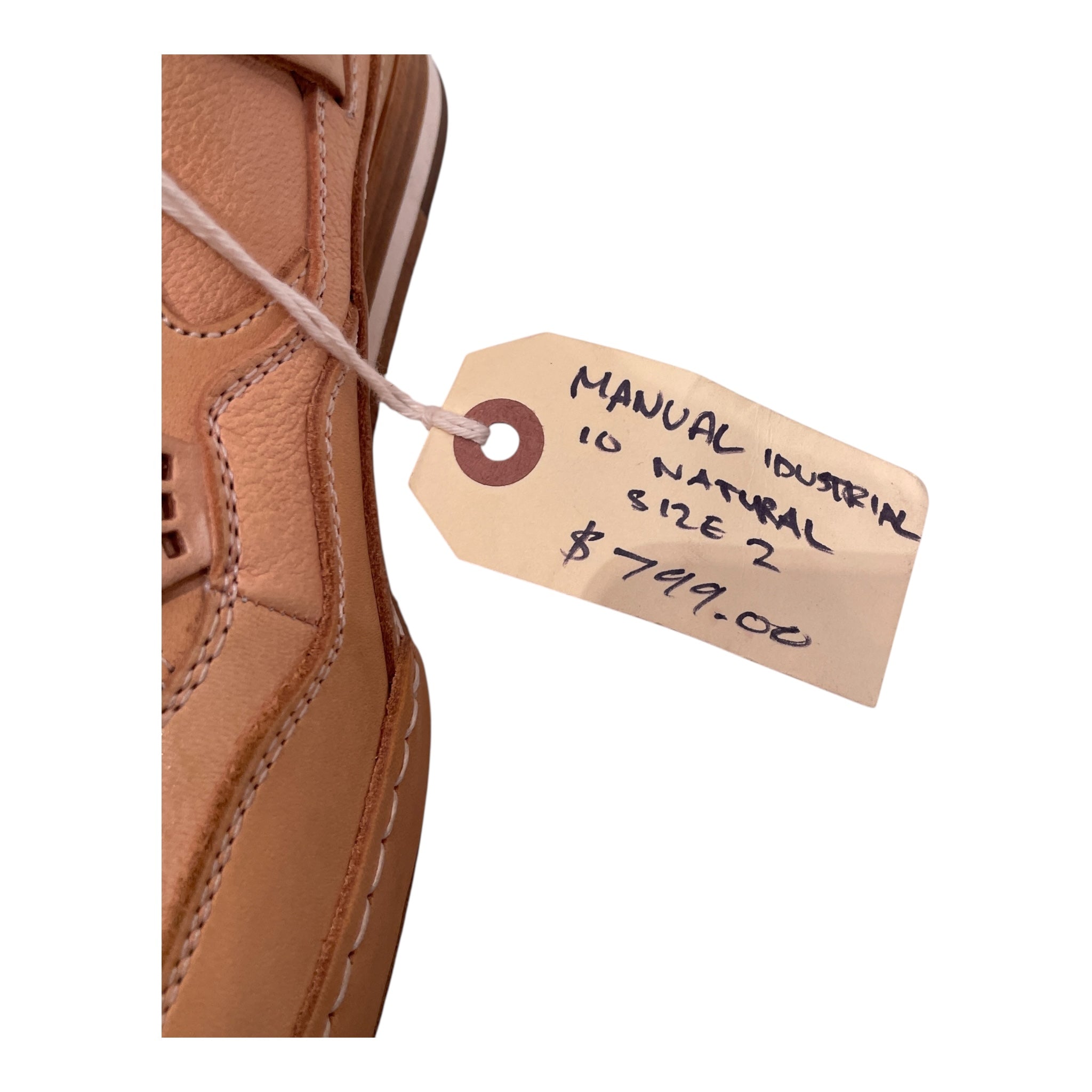 Hender Scheme/Hi-Sneakers/US 5/Leather/BEG/TANNED LEATHER JORDAN 4 view 6