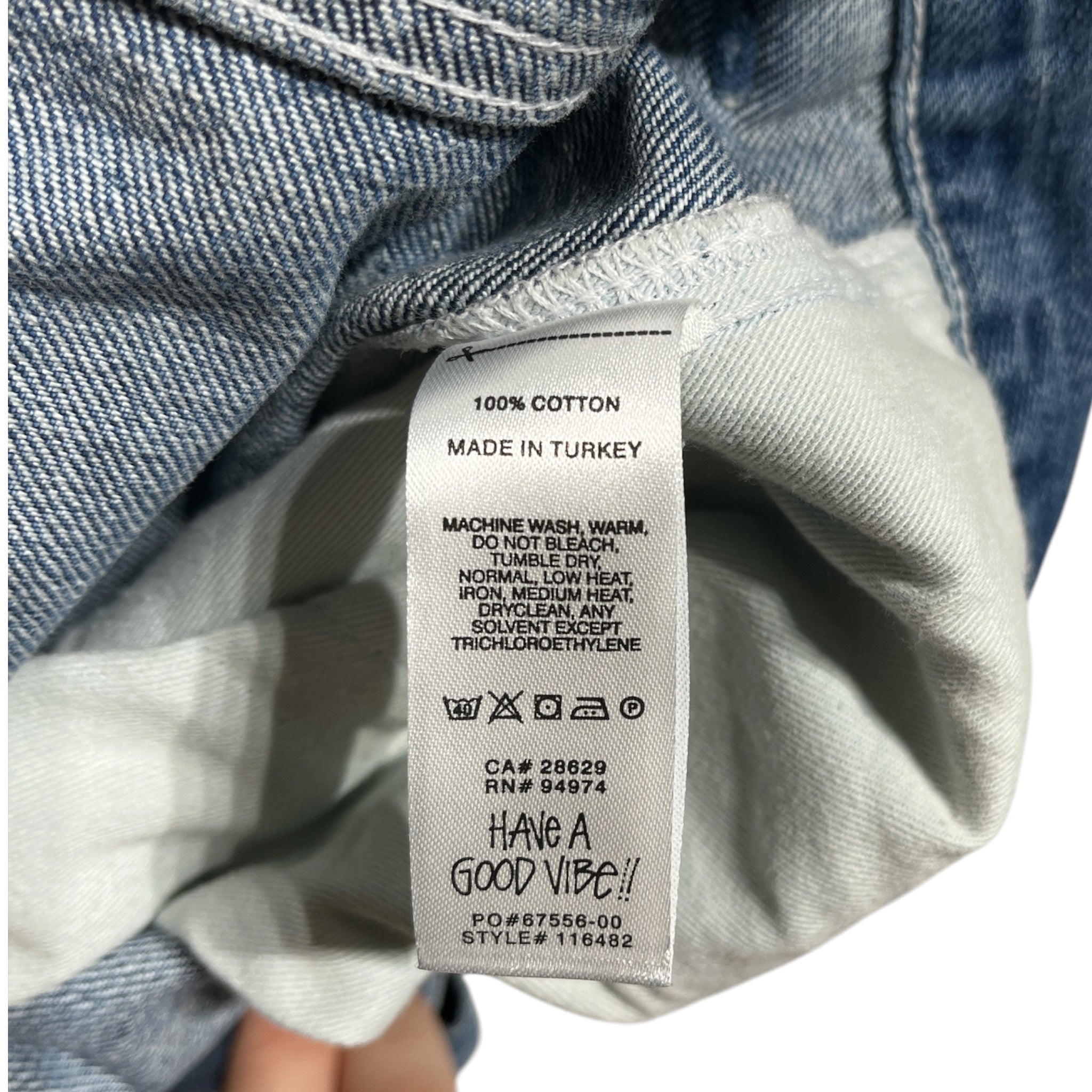 STUSSY/Pants/34/Denim/BLU/Double Knee Work Pant view 4