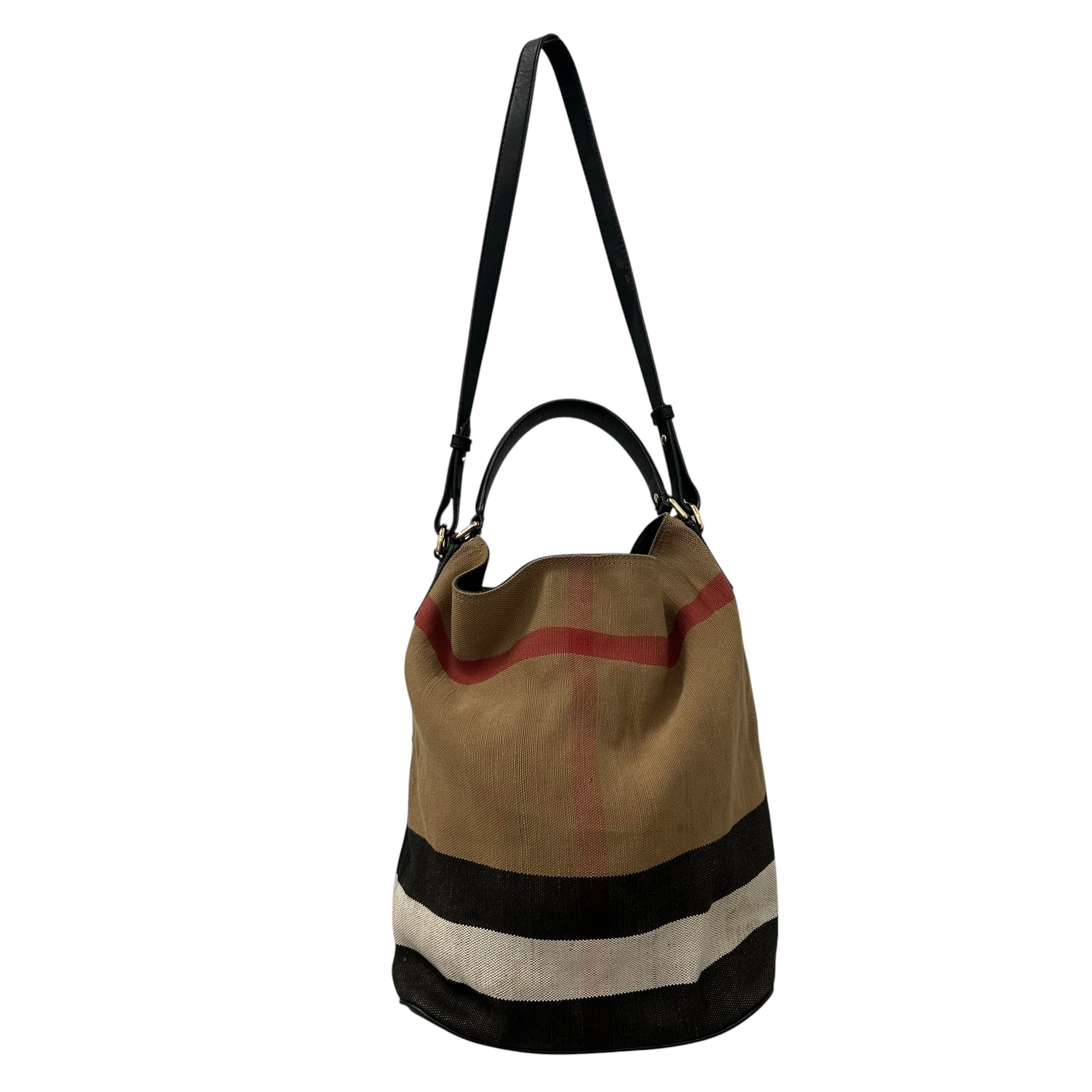 BURBERRY/Bag/Stripe/Cotton/BEG/ view 2