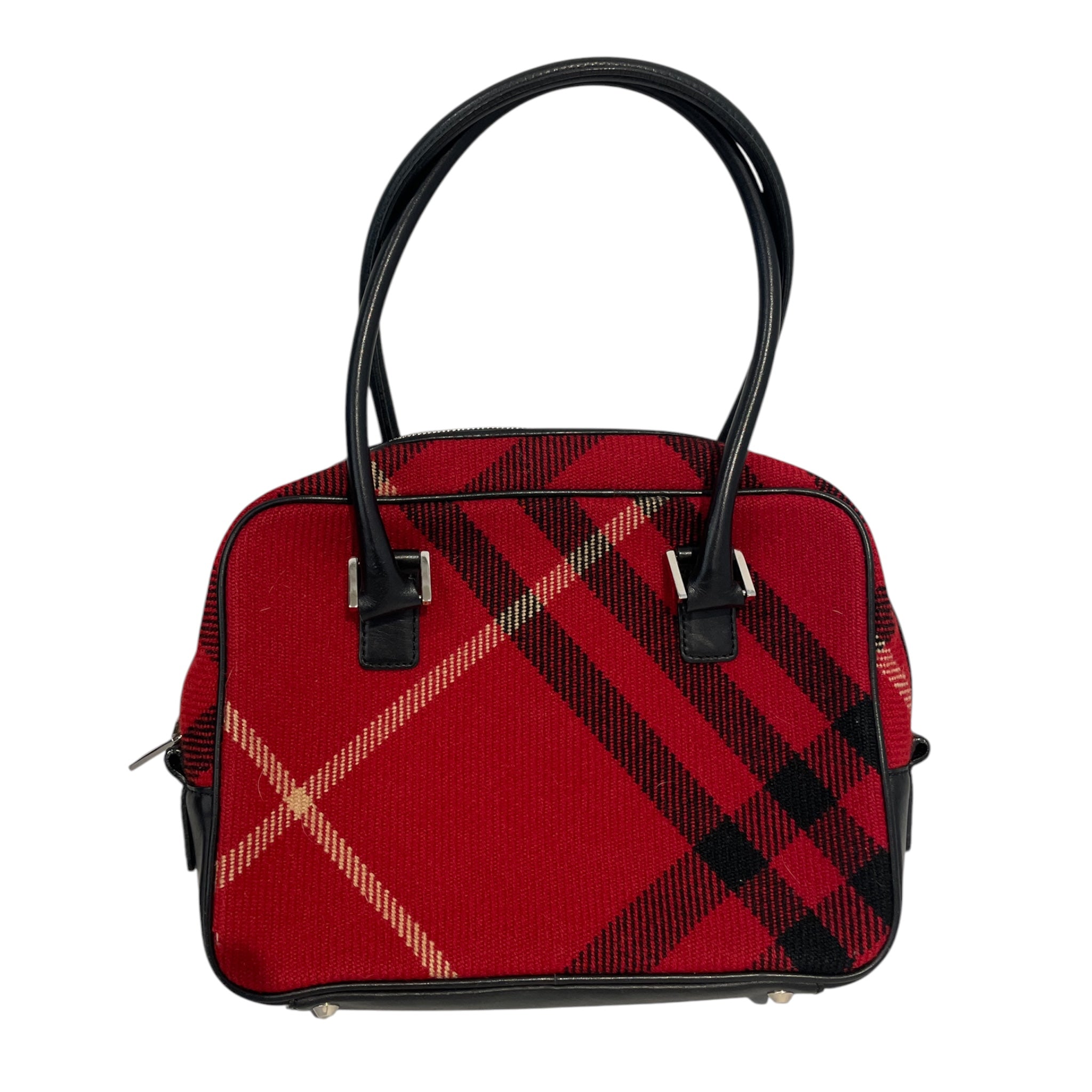 BURBERRY/Hand Bag/Plaid/RED/W4XBBMH view 1