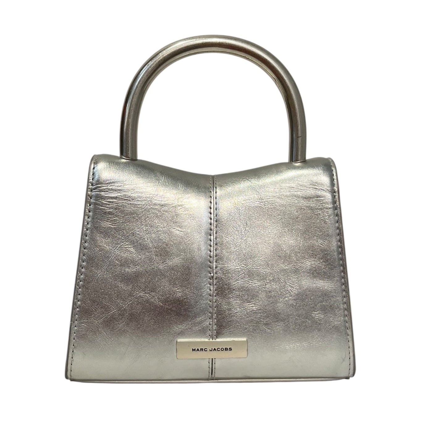 MARC JACOBS/Clutch Bag/SLV/METAL HANDLE view 2
