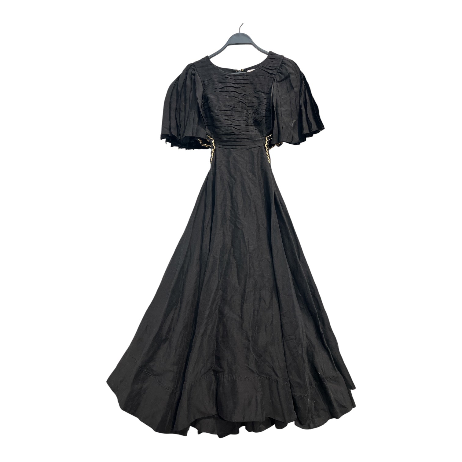 AJE/SS Dress/8/Cotton/BLK/SIDE GOLD CHAIN CUT OUTS view 1