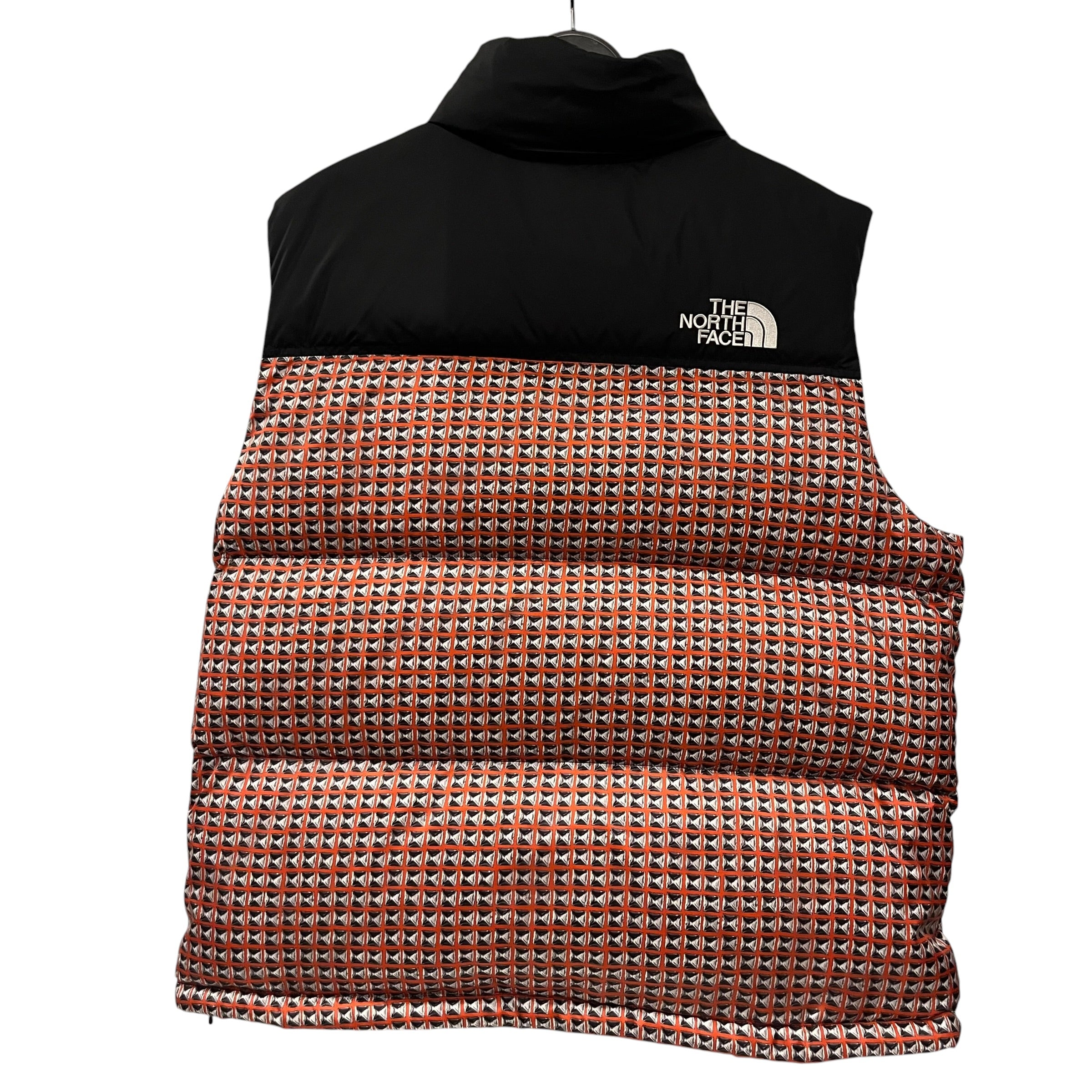 Supreme/THE NORTH FACE/Puffer Vest/XL/All Over Print/Nylon/ORN/stud print view 2