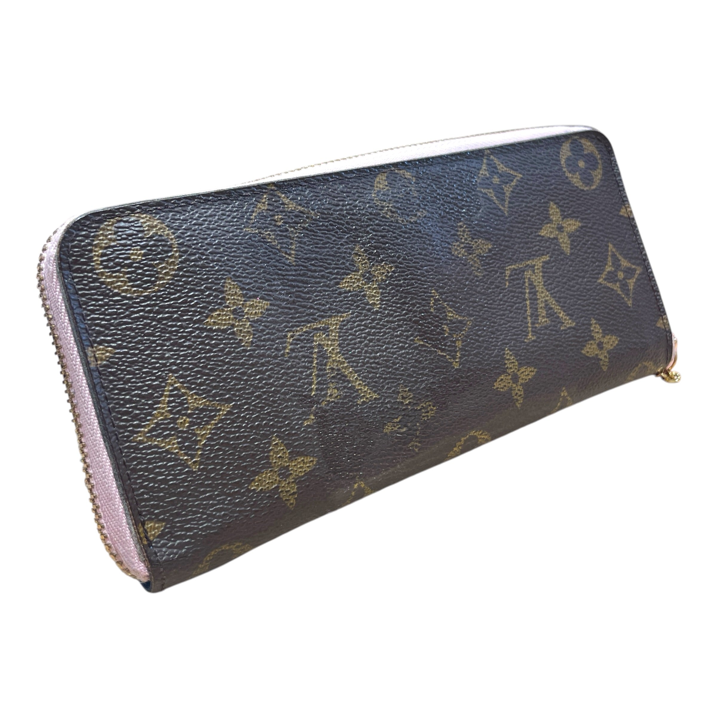 LOUIS VUITTON/Long Wallet/Monogram/Leather/BRW/L's/2019 Clemence Wallet view 2