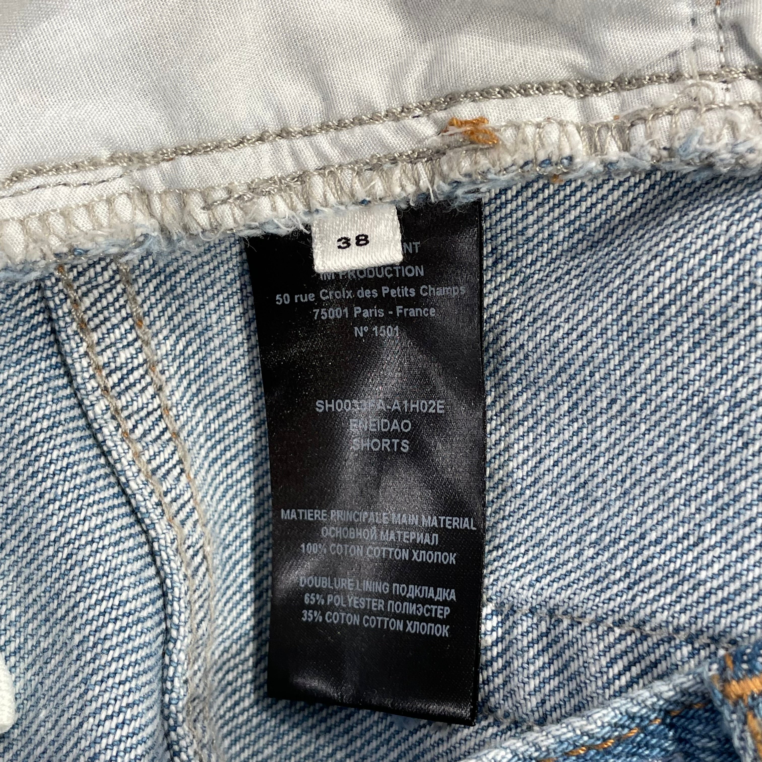 ISABEL MARANT/Shorts/38/Denim/IDG/ view 5