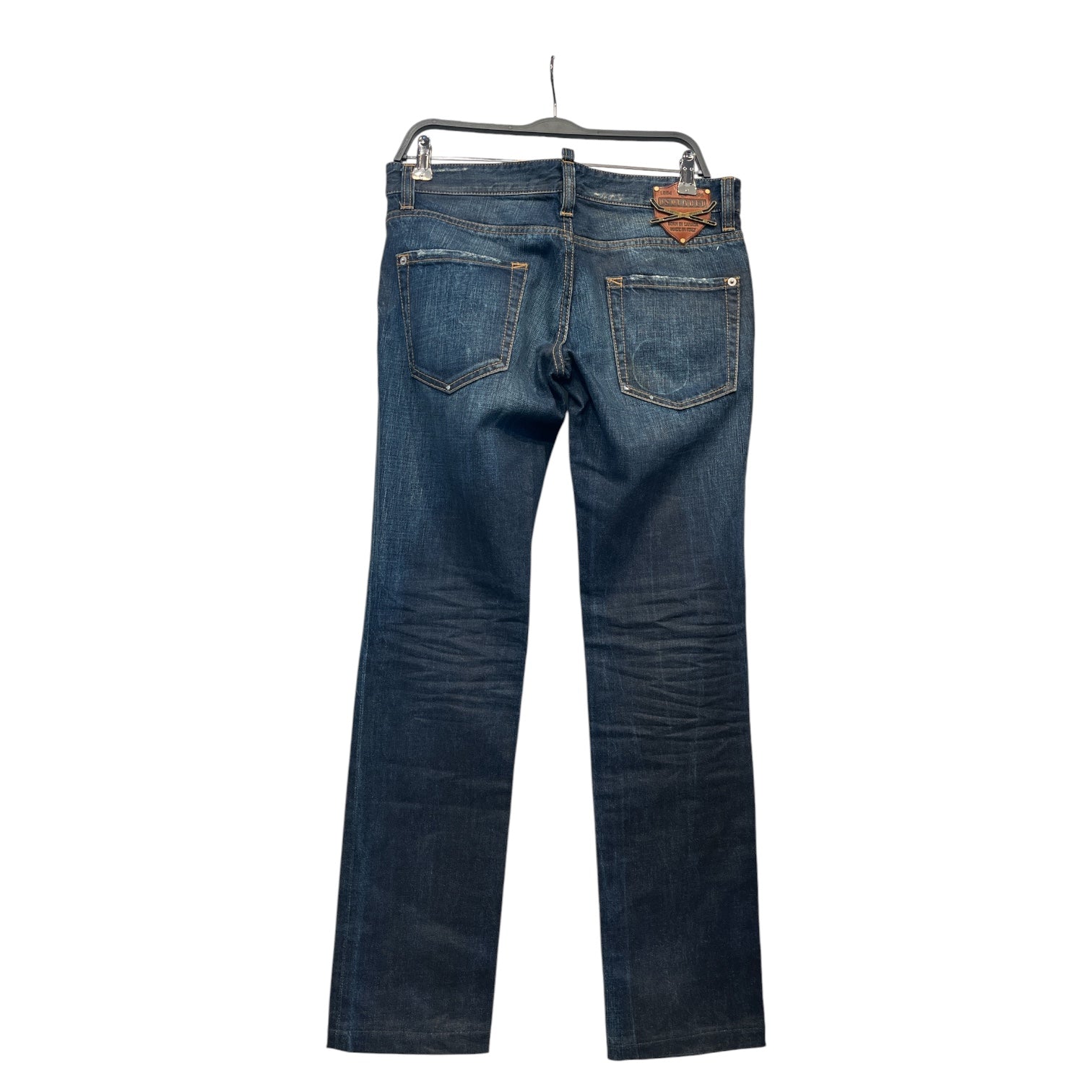 DSQUARED2/Skinny Pants/44/Denim/IDG/dsquared born in canada back view 2