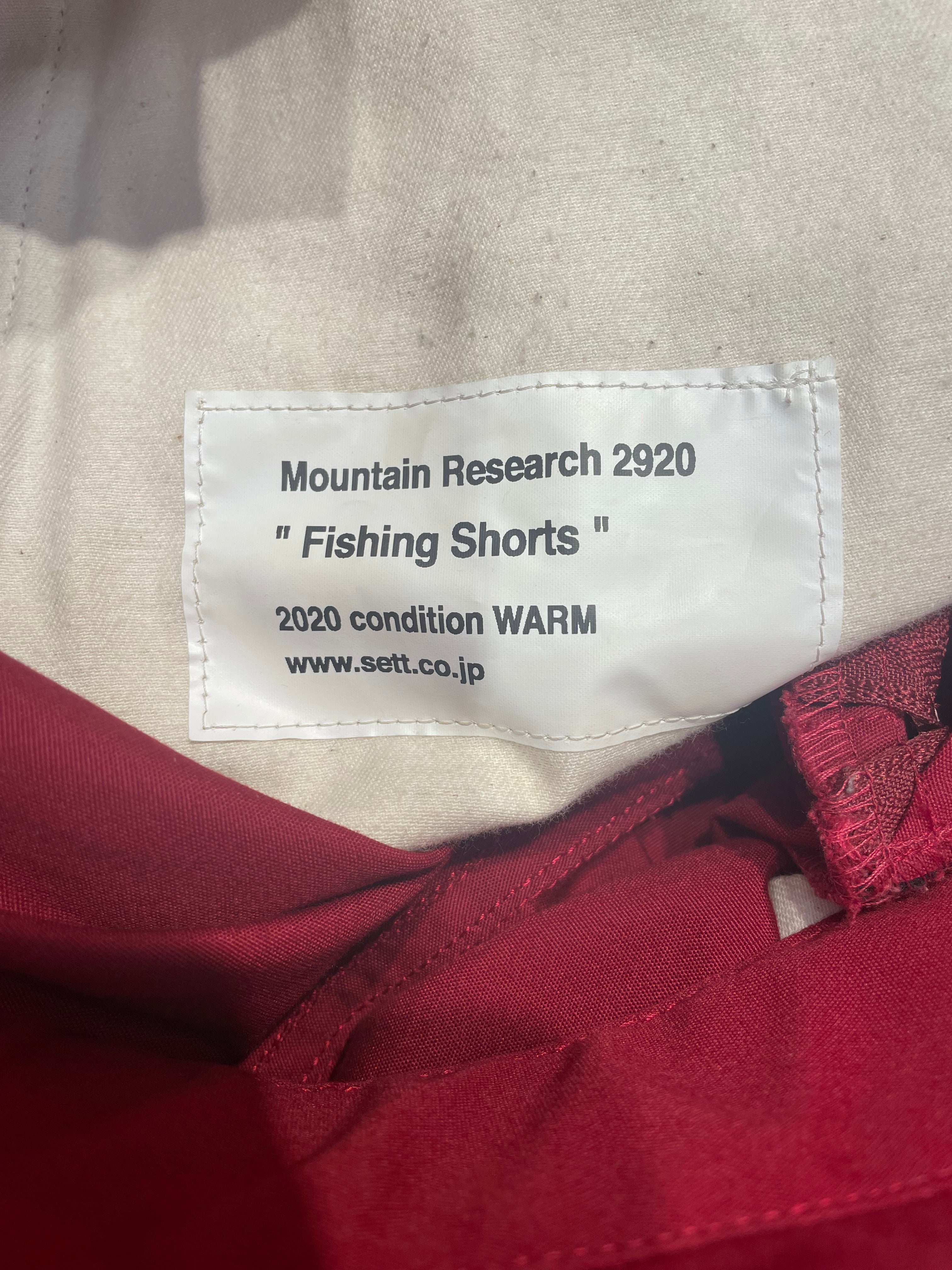 Mountain Research/Shorts/L/Nylon/RED/Multi-mesh pockets allover view 3