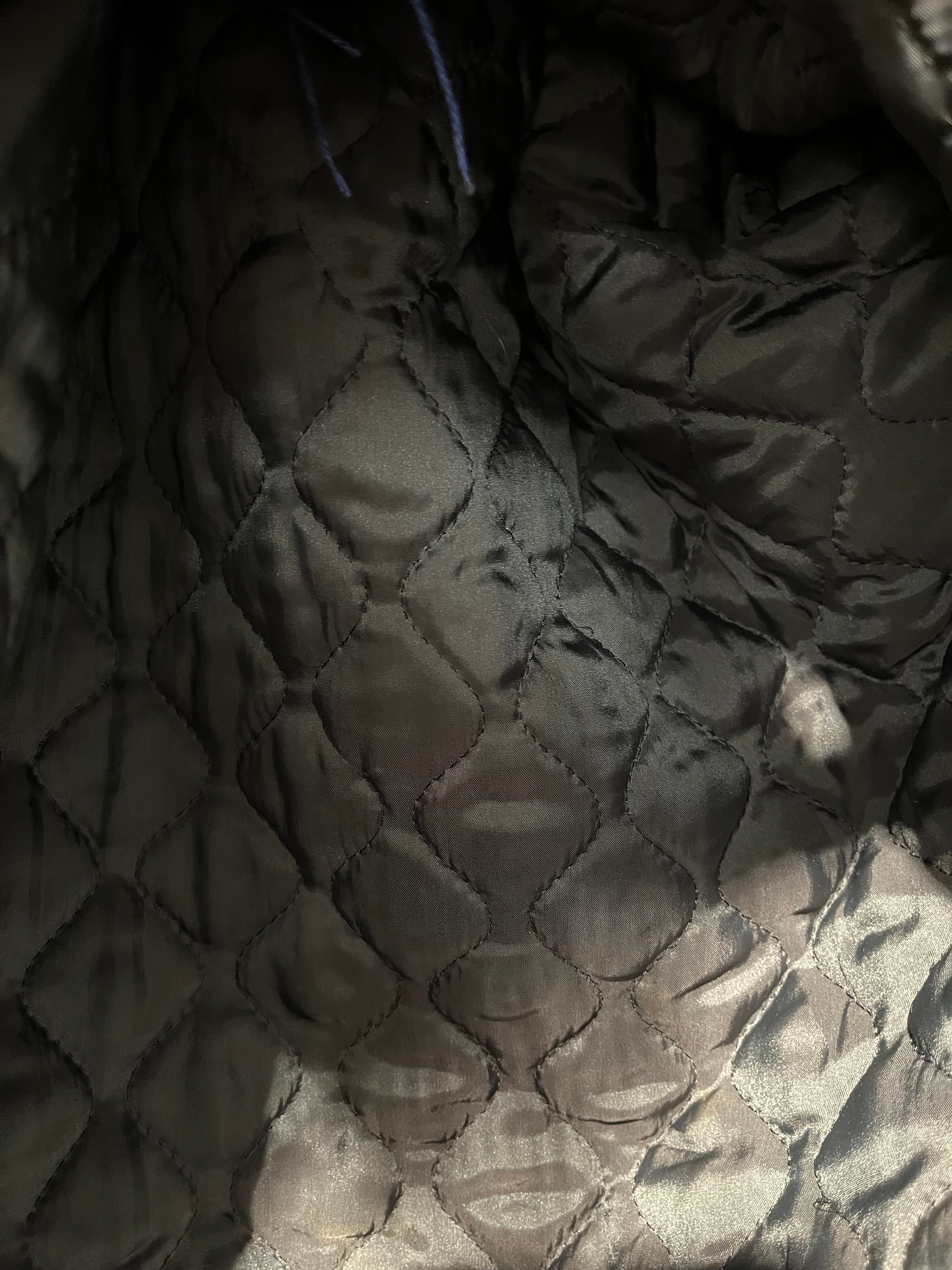 ISSEY MIYAKE/Coat/9/BLU/ISSEY MIYAKE BLK BLU YARN JKT view 8