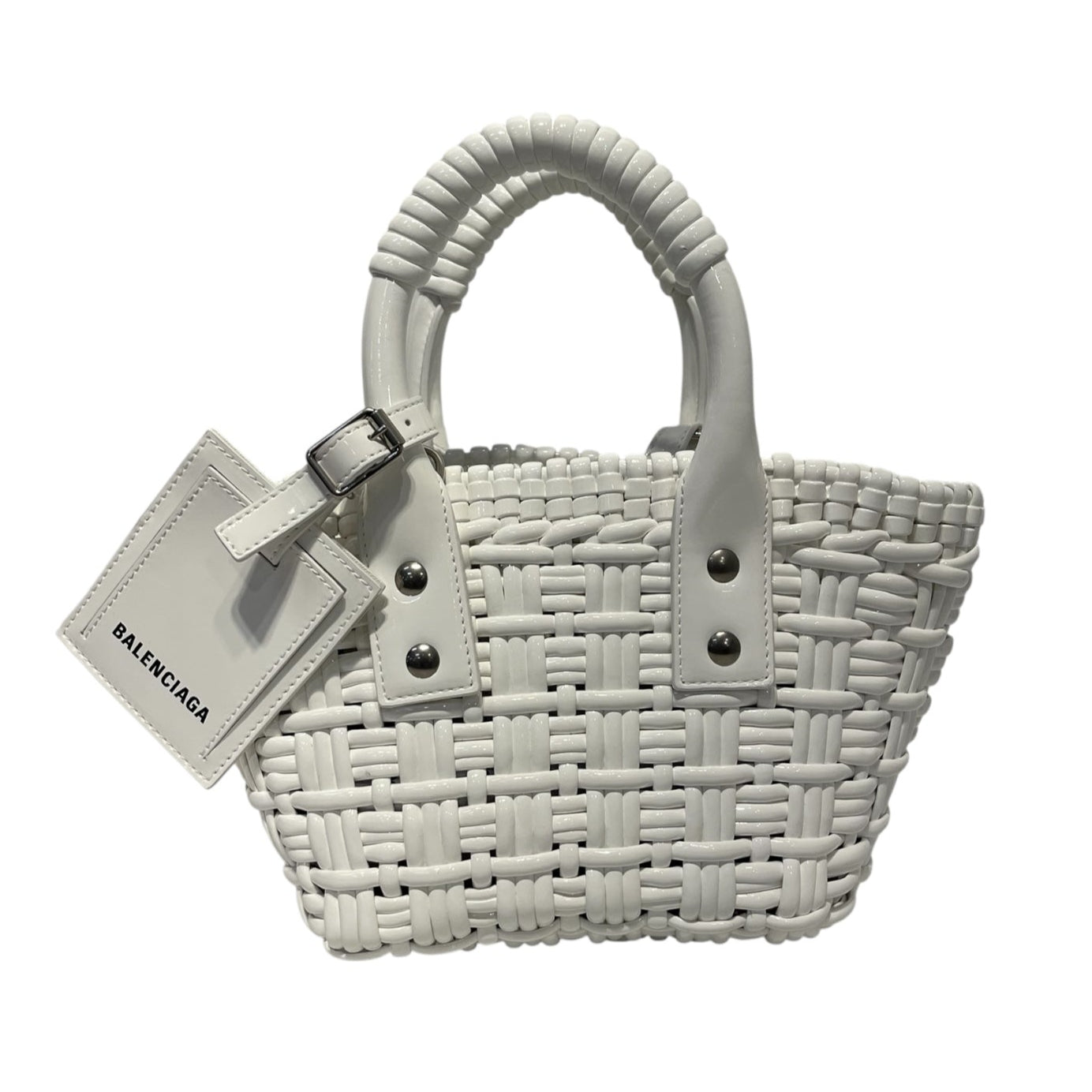 BALENCIAGA/Tote Bag/XS/WHT/BISTRO XS view 1