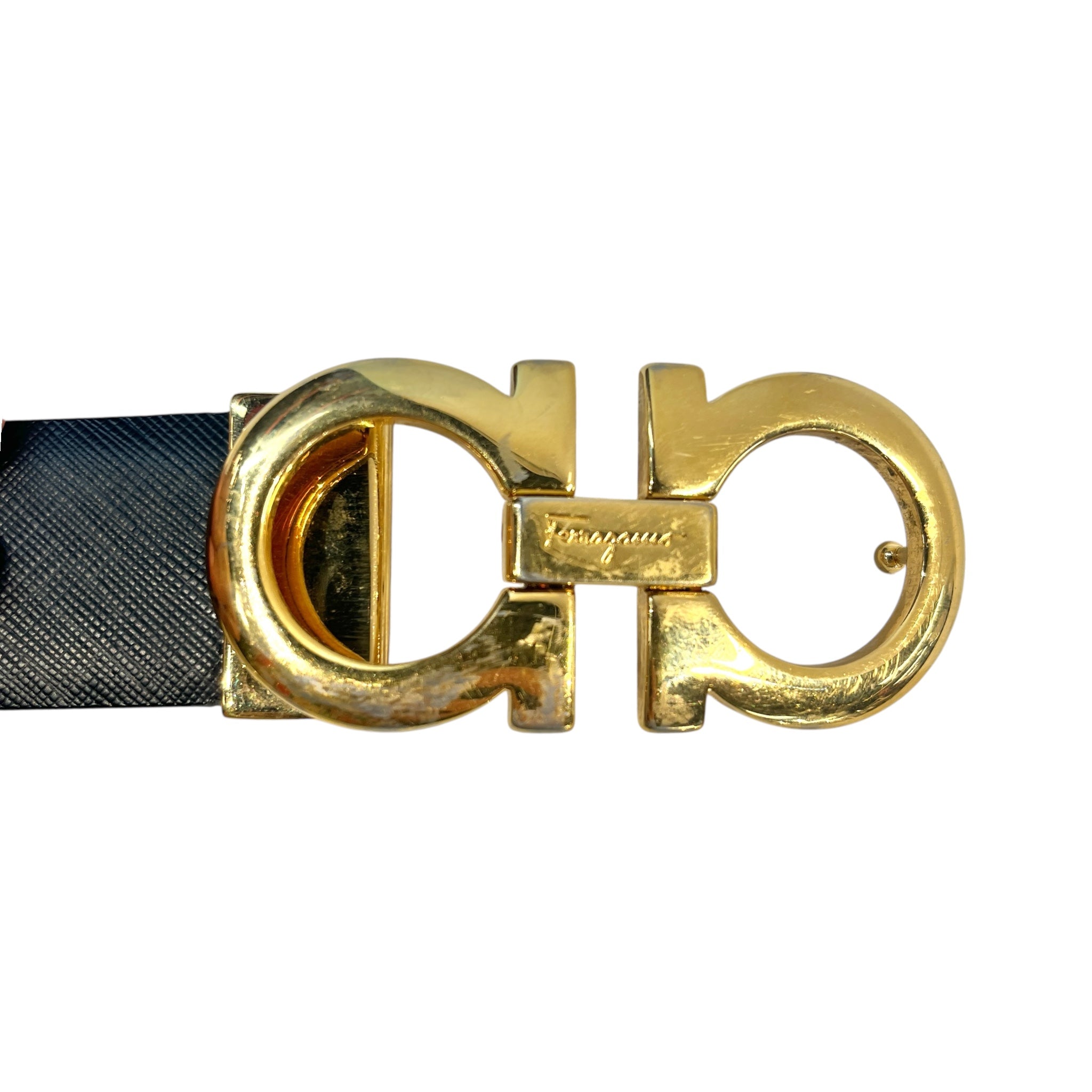 Salvatore Ferragamo/Belt/Leather/BLK/REVERSIBLE BLK/PINK BELT view 4