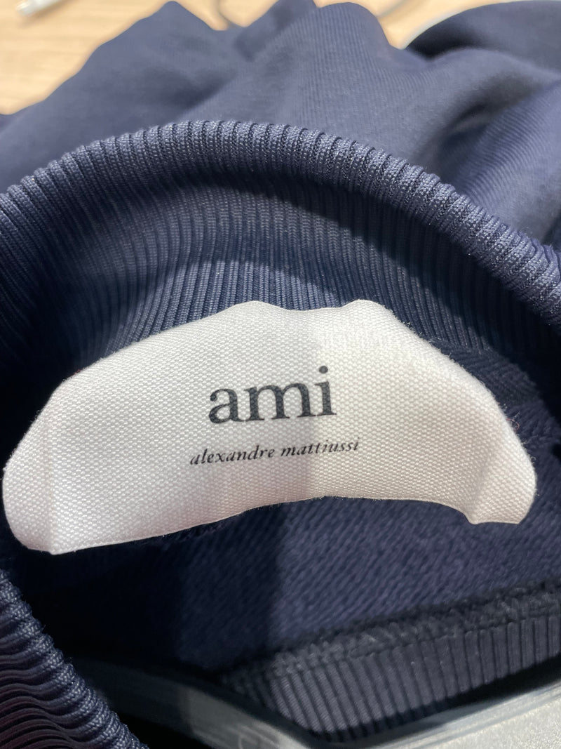 AMI Alexandre Mattiussi/LS T-Shirt/M/Cotton/NVY/