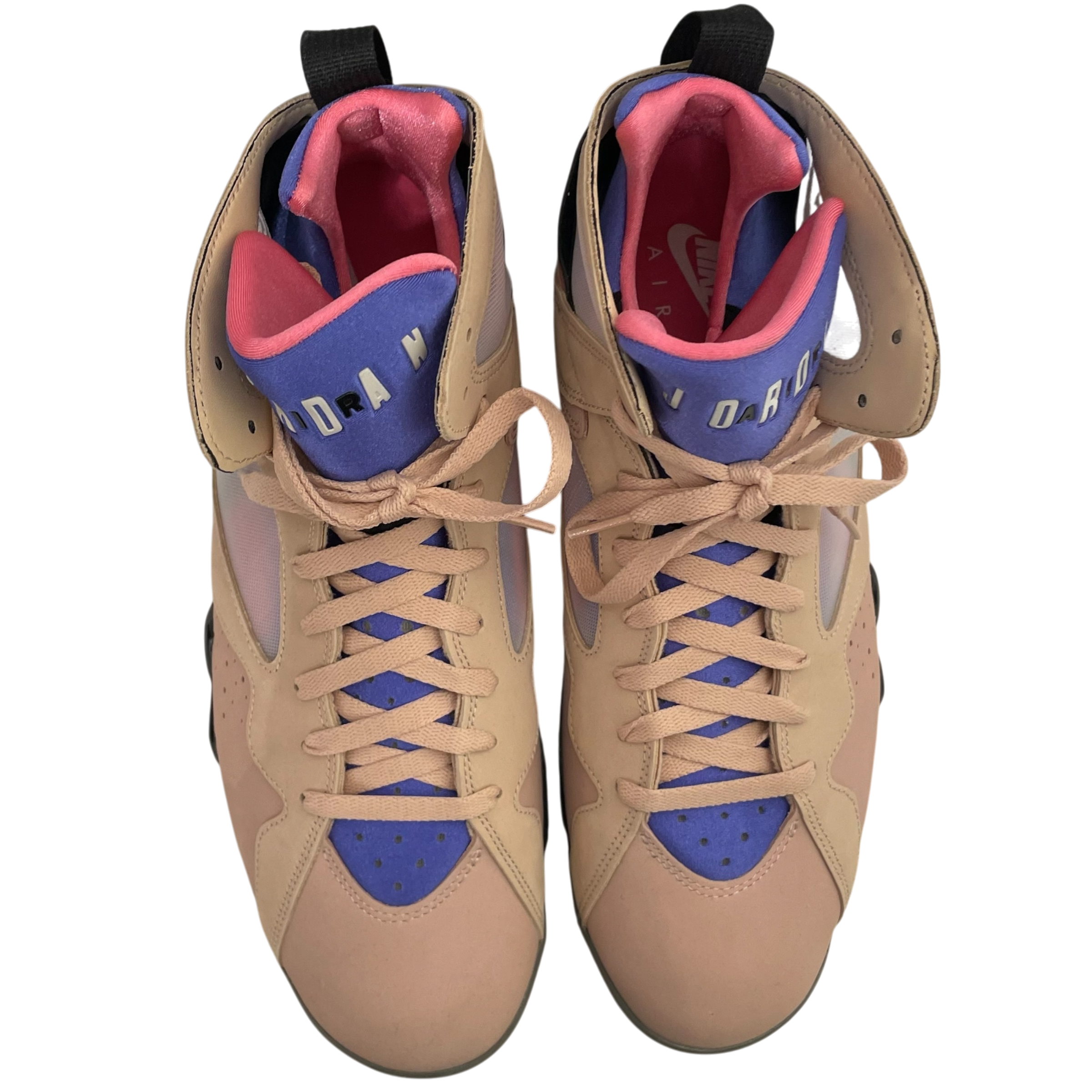 NIKE/Hi-Sneakers/US 12/Leather/PNK/RETROSE SAPPHIRE view 4