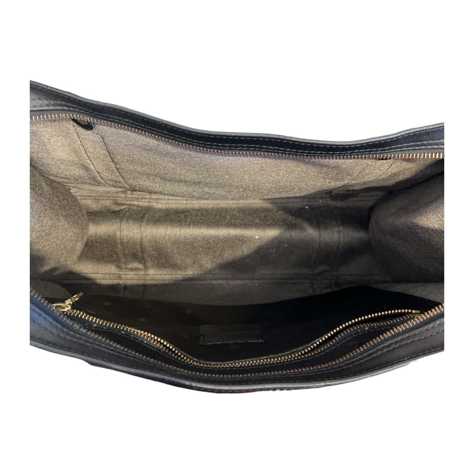 MCM/Bag/Monogram/BLK/Visetos Black Tote view 4